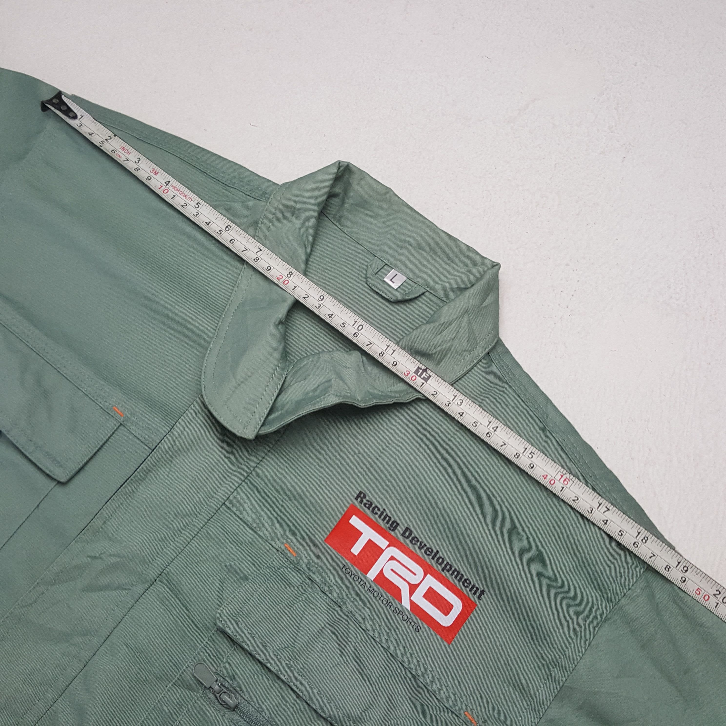 Japanese Brand × Vintage Vintage TOYOTA TRD RACING Japan Racing Custom Jacket C290N10 Size US M / EU 48-50 / 2 - 5 Thumbnail