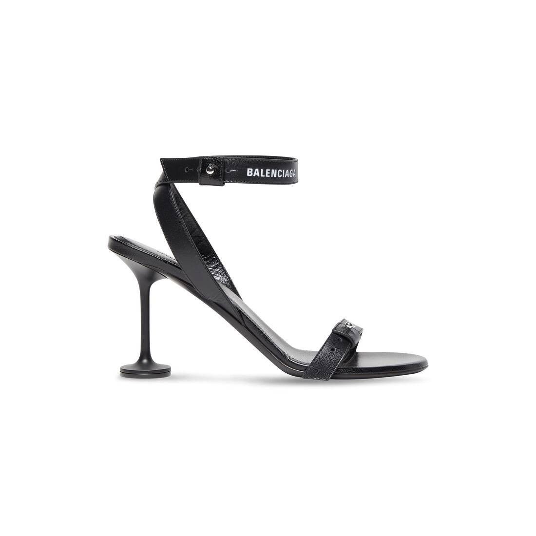 Balenciaga Afterhour 90mm Strap Sandals in Black/White Size US 8 / IT 38 - 1 Thumbnail