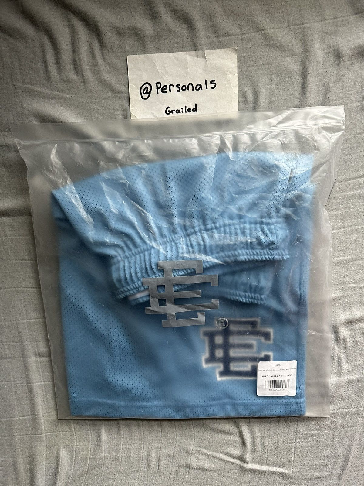 Eric Emanuel × NCAA Eric Emanuel North Carolina Basic Shorts 2XL Size US 38 / EU 54 - 7 Thumbnail