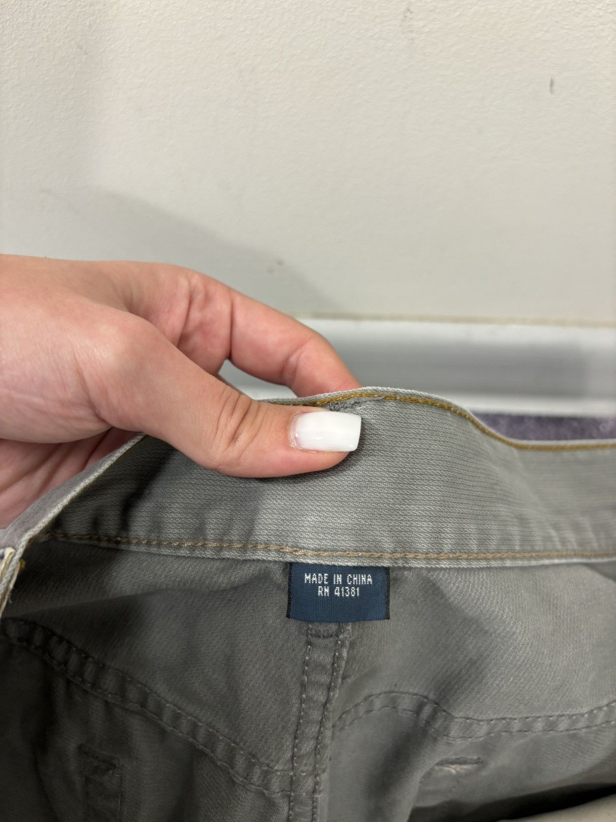 Polo Ralph Lauren Polo Ralph Lauren Men’s Gray Luxury Baggy Pants Jeans Size US 35 - 20 Thumbnail