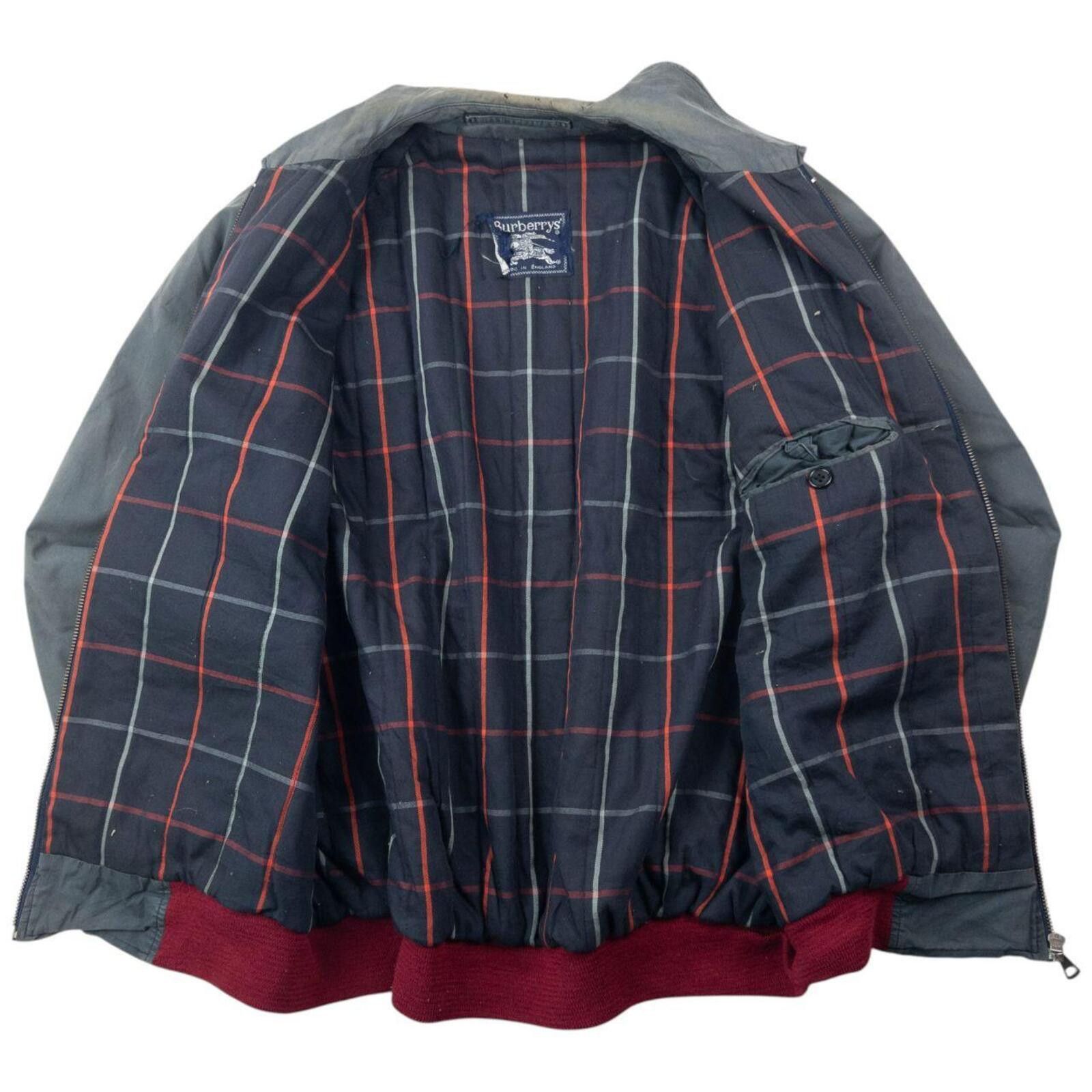 Burberry Vintage 90s Burberry Nova Check Lined Jacket Size L Size US L / EU 52-54 / 3 - 2 Thumbnail