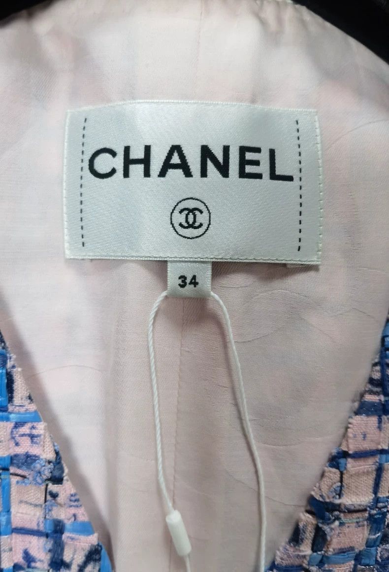Chanel Chanel 21 Spring and Summer Preview Purple Mosaic Woven Co Size XXS / US 00 / IT 34 - 4 Thumbnail