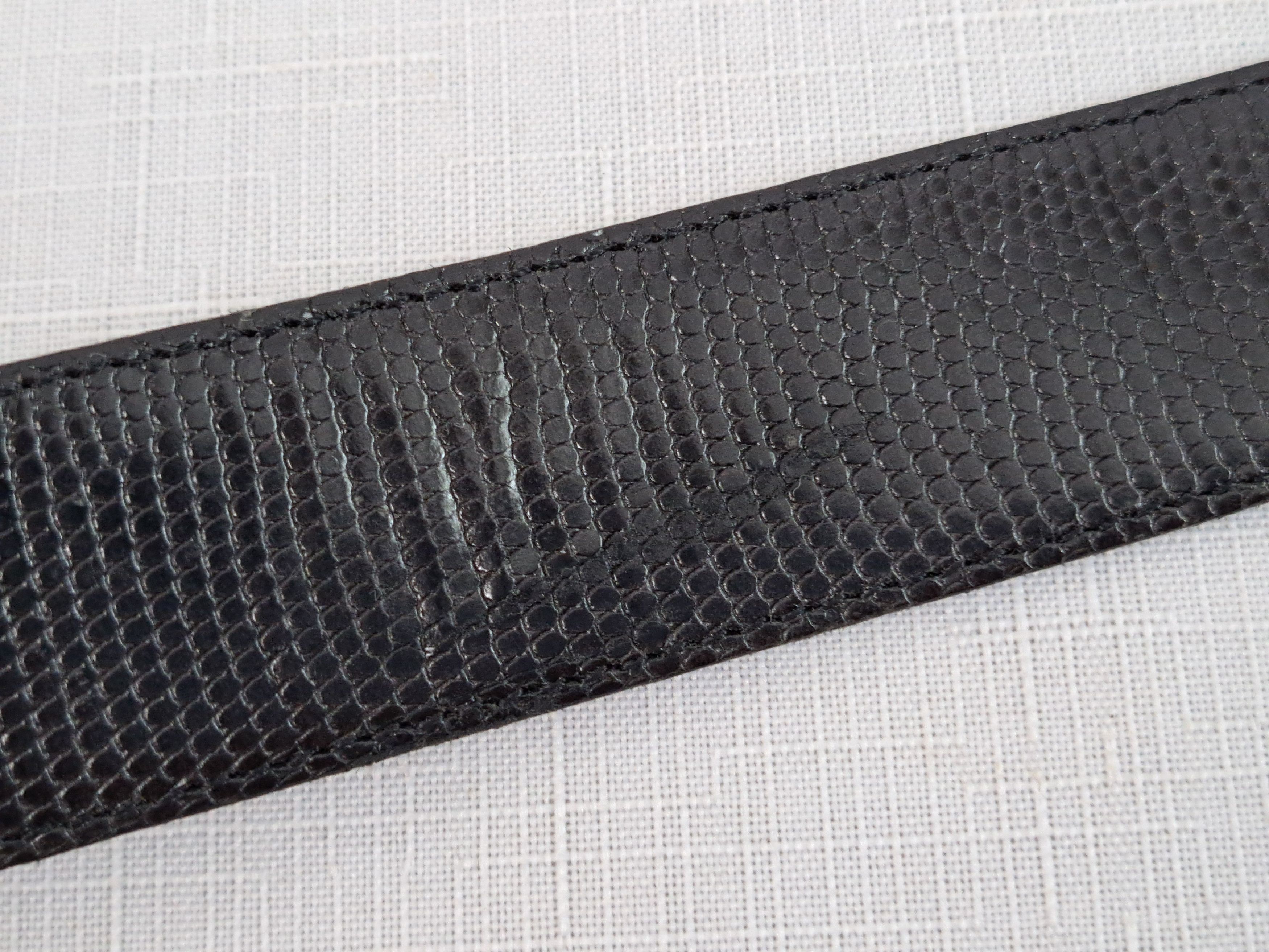 Nina Ricci Vintage Nina Ricci black belt. Made in France Size ONE SIZE - 14 Thumbnail