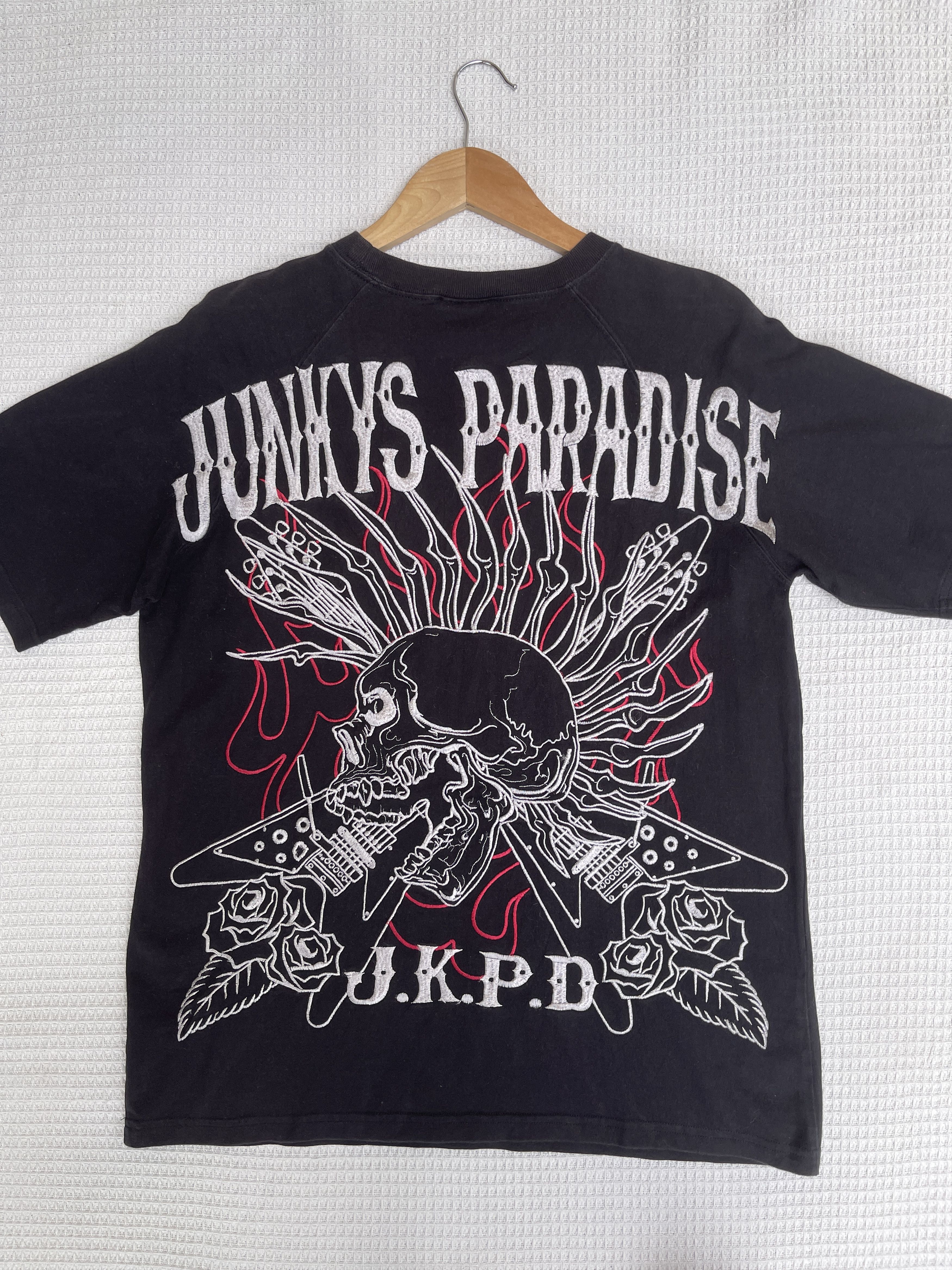 Hysteric Glamour Last Drop🔥Vtg Junkys Paradise Punk Rock Embroidered T-Shirt Size US L / EU 52-54 / 3 - 12 Thumbnail