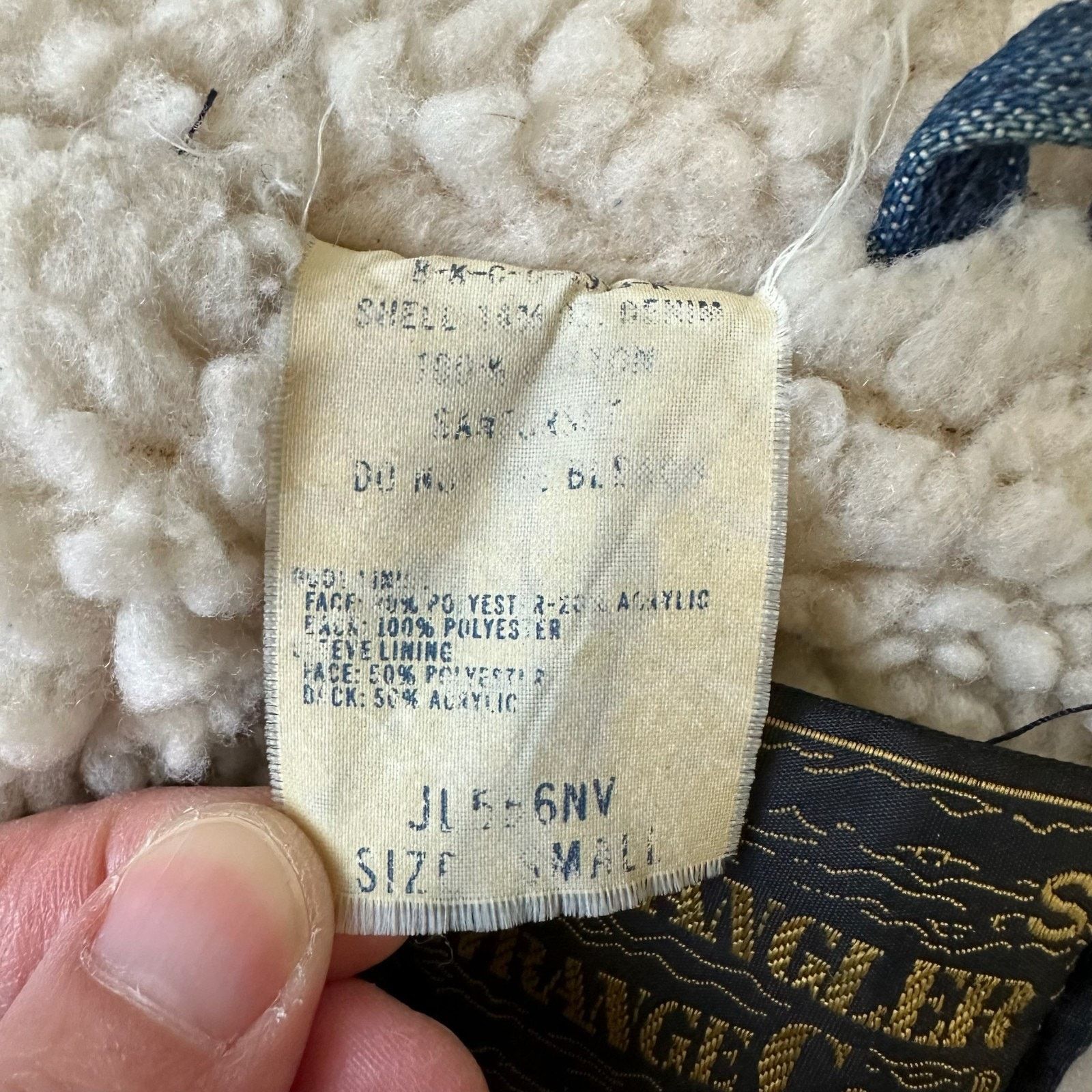 Wrangler VINTAGE WRANGLER Wrange Coat Jacket Sherpa Lined Western 70s Size US S / EU 44-46 / 1 - 11 Thumbnail