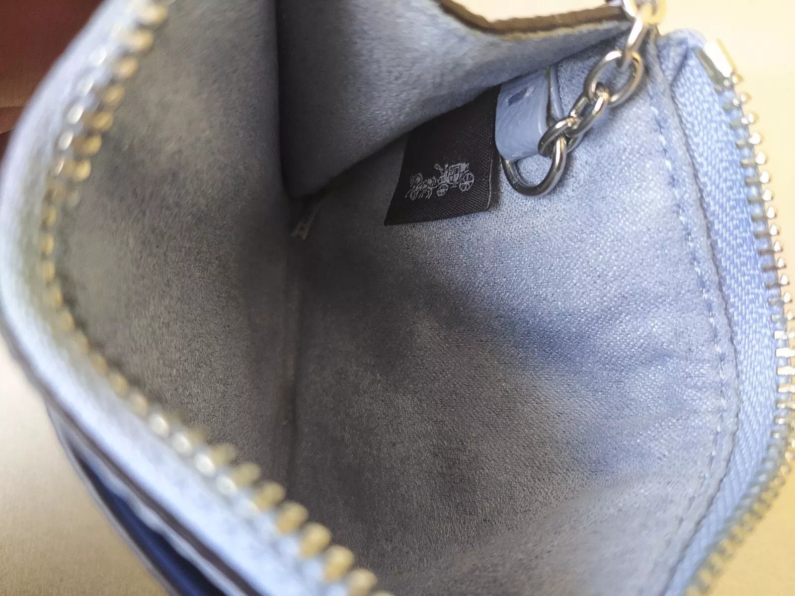 Coach Coach Mini Skinny ID zip CardCase cross grain leather T 9138 Size ONE SIZE - 11 Thumbnail