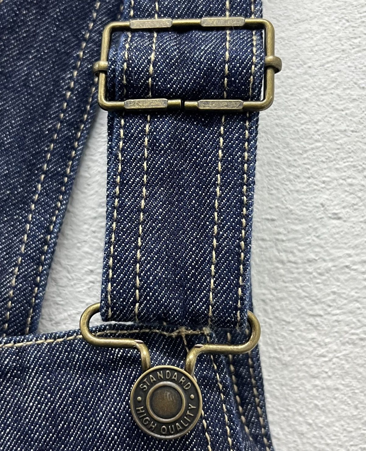 Japanese Brand × Vintage Vintage Y2K Style Colza Japanese Denim Overalls (Size M) Size US 31 - 5 Thumbnail