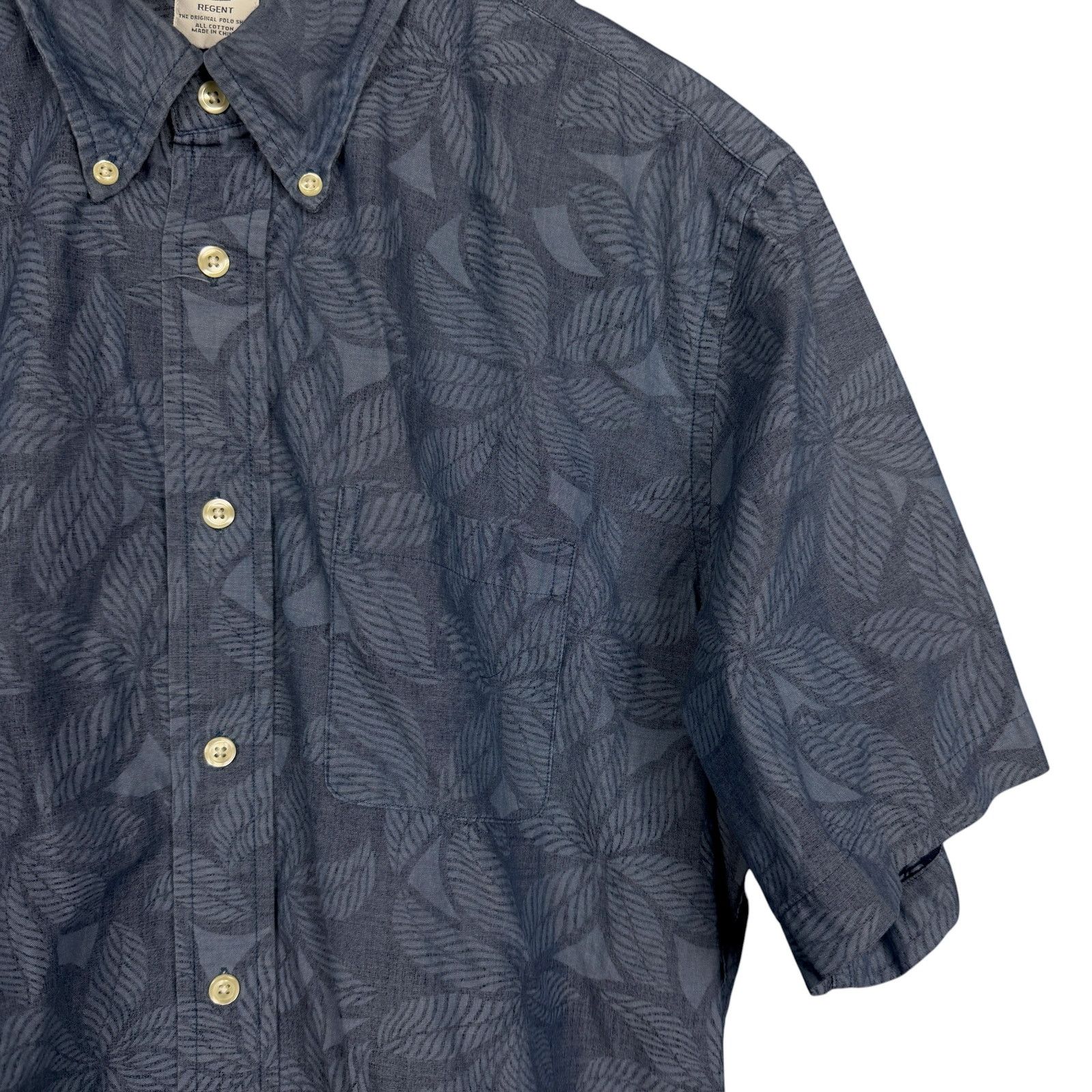 Brooks Brothers Brooks Brothers Regent Men's XL Blue Hawaiian Shirt Vacation Size US XL / EU 56 / 4 - 4 Thumbnail