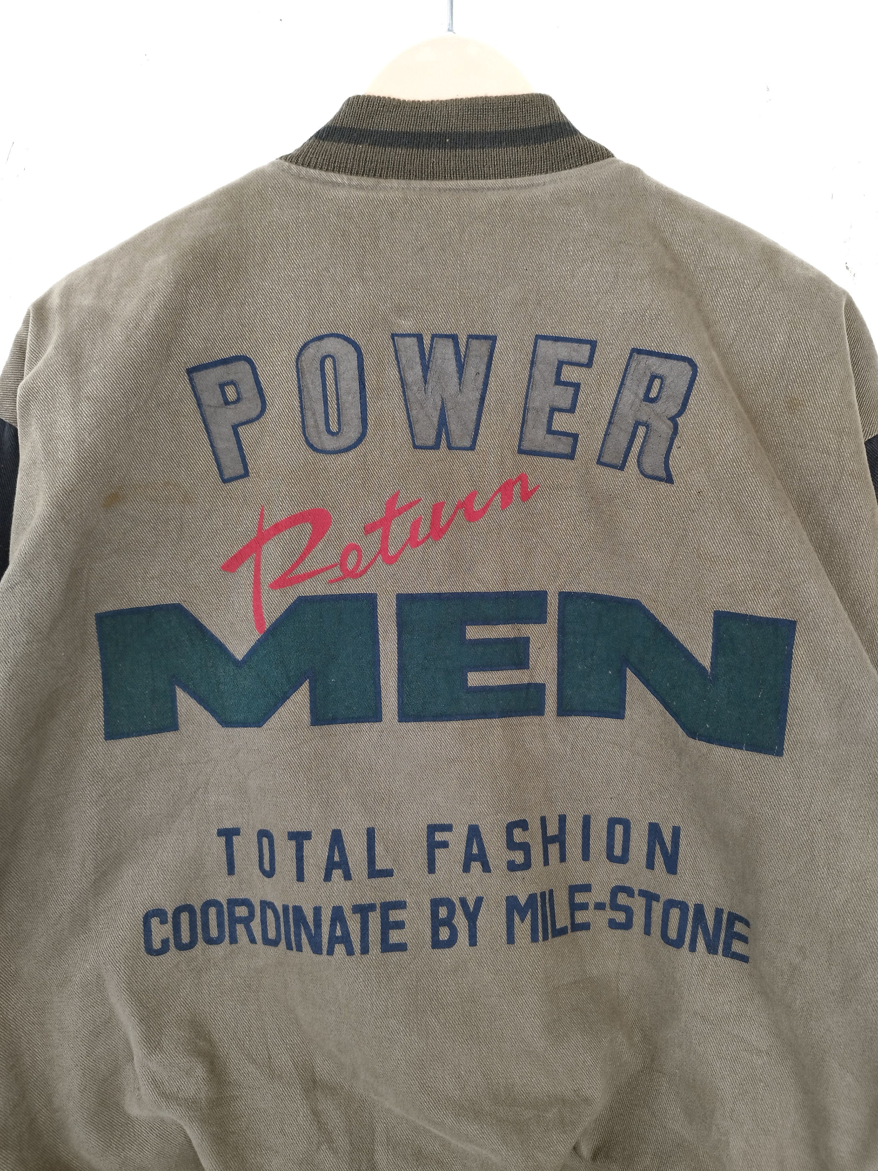 Japanese Brand Vintage 80s Vintage Milestone jacket bombers Size US M / EU 48-50 / 2 - 1 Thumbnail