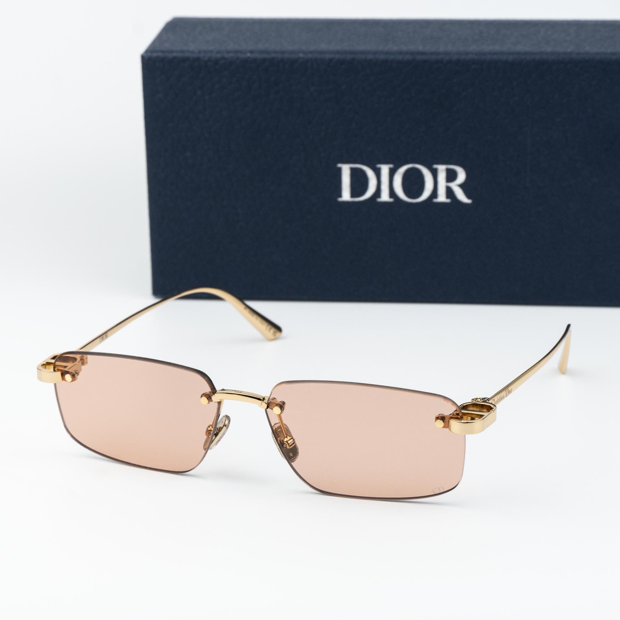 Dior Dior Women Sunglasses Rectangle CDIOR S4U B0L0 NEW AUTHENTIC Size ONE SIZE - 1 Thumbnail