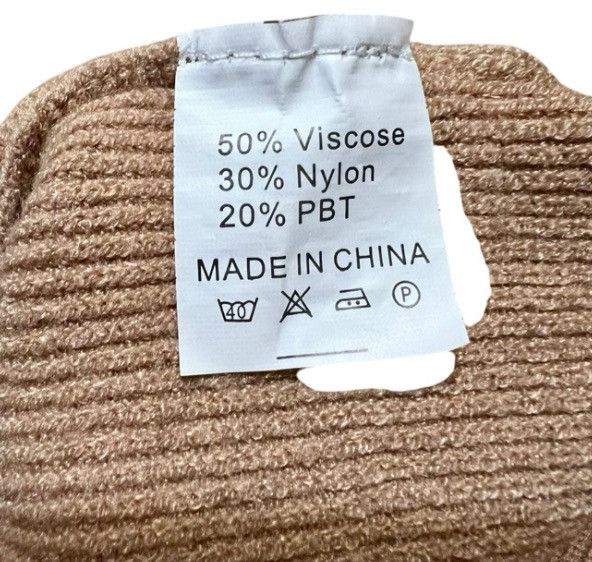 Other Anrabess Long Sleeve Tan V-Neck Sweater – Size XL Size XL / US 12-14 / IT 48-50 - 5 Thumbnail