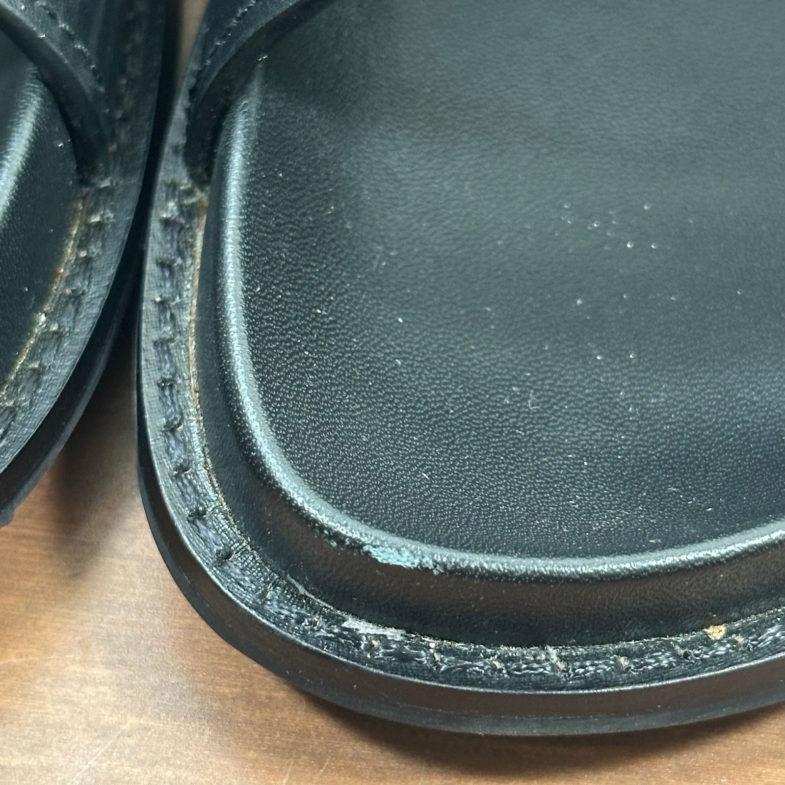 Cole Haan Cole Haan Marisol Footbed Sandals Black Leather Size 8 Size US 8 / IT 38 - 4 Thumbnail