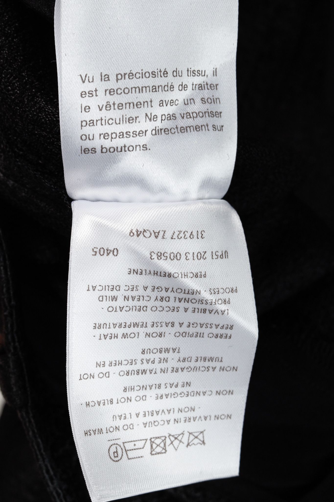 Gucci Gucci PF/13 Black Textured-Jacquard Tapered Trousers Size 26" / US 2 / IT 38 - 12 Thumbnail