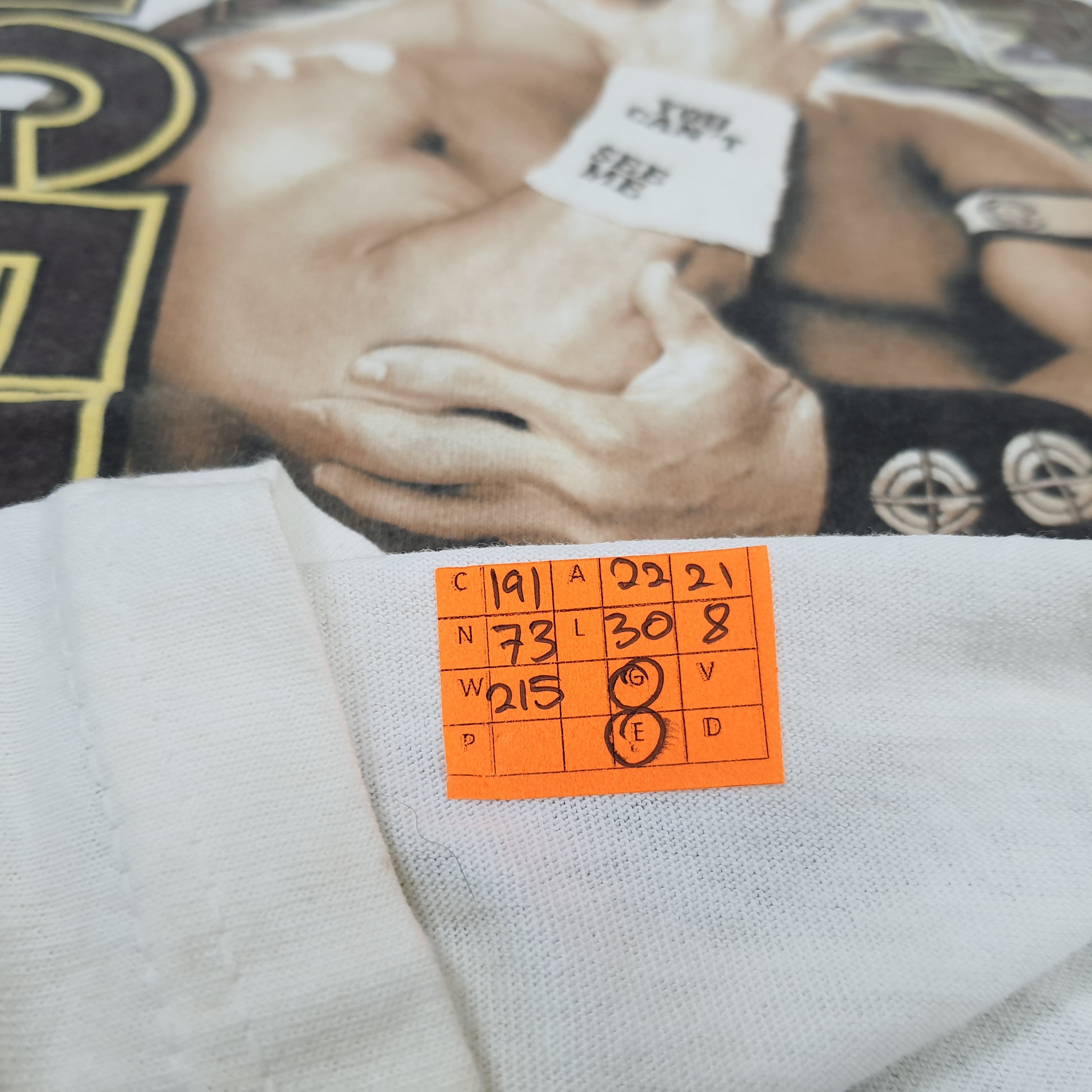Vintage × WWE Vinatge WWE Champion John Cena Wrestler Raglan Tshirt Size US L / EU 52-54 / 3 - 7 Thumbnail