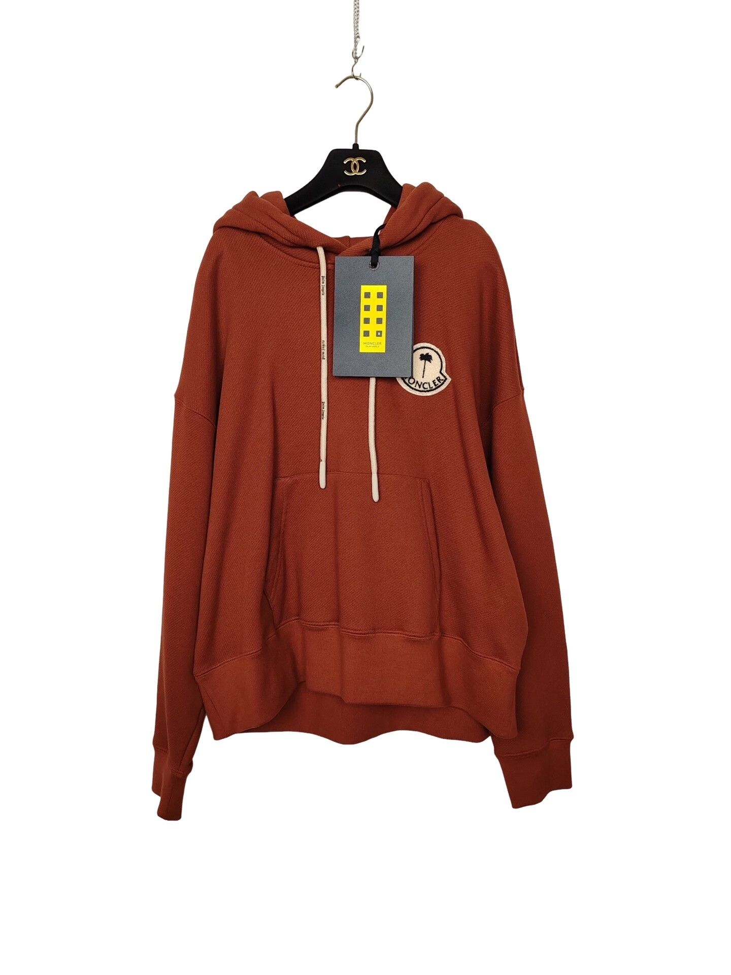 Moncler Moncler x Palm Angels Logo Hoodie Size S Size US S / EU 44-46 / 1 - 1 Thumbnail