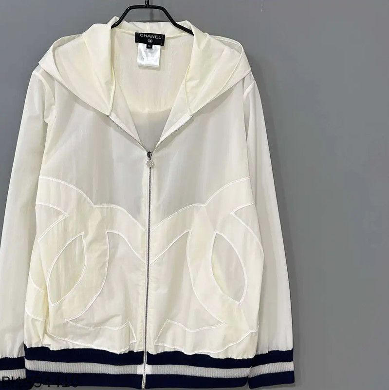 Chanel Beige Women's Jacket with Iconic Design 0089