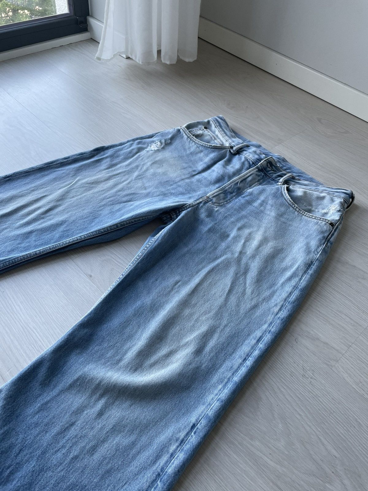 Acne Studios Acne Studios 2021M Light Blue Jeans Size US 33 - 3 Thumbnail