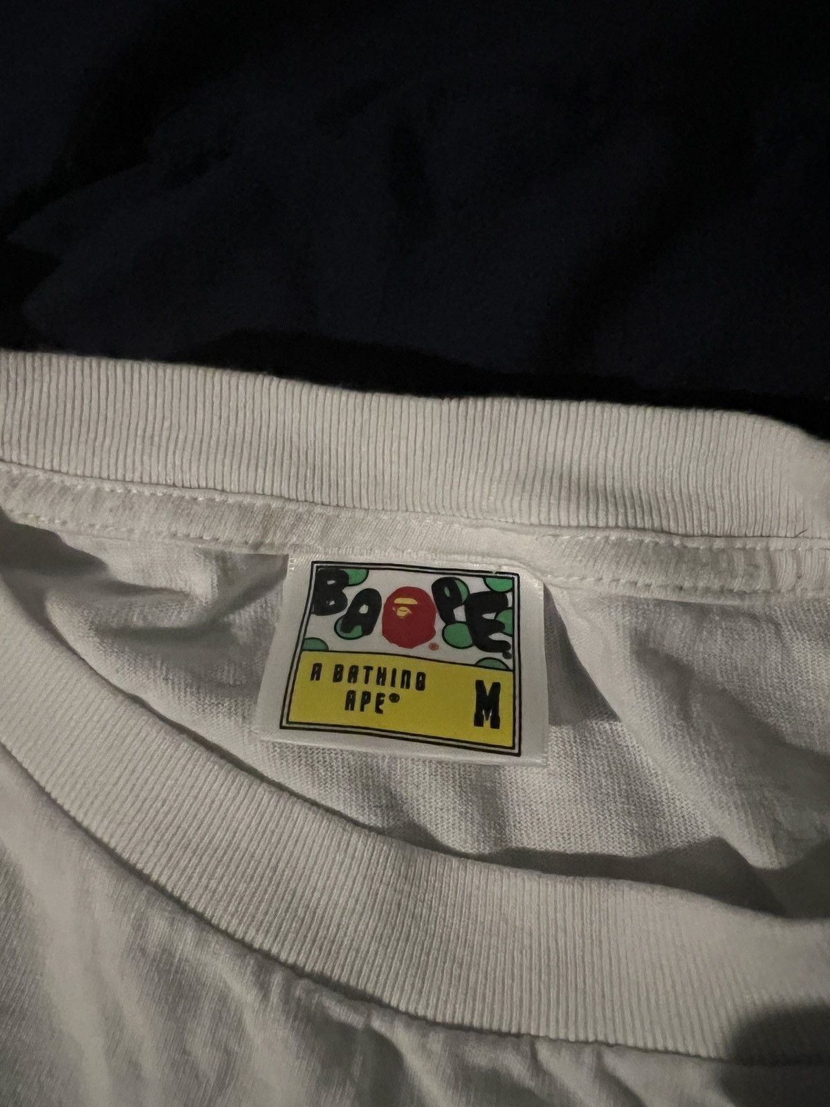 Bape Glow In The Dark By Bathing Ape Tee Size US M / EU 48-50 / 2 - 3 Thumbnail
