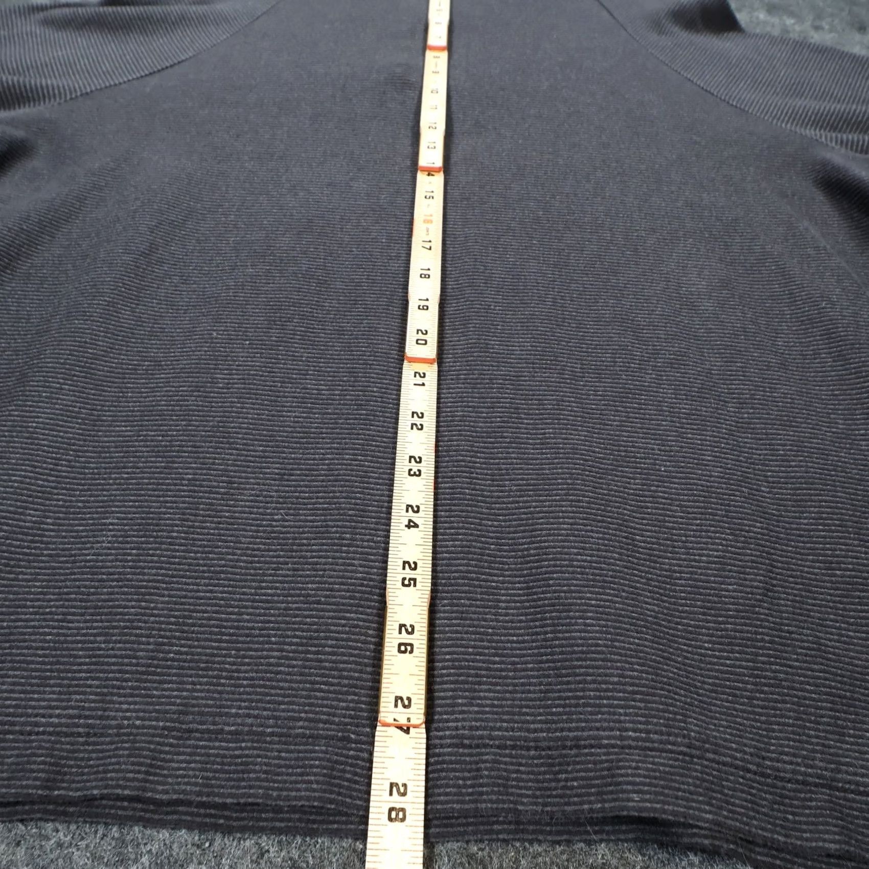 Cremieux Cremieux Mens XXL Pullover Charcoal Gray Cotton Ribbed Quarter Zip Excellent Size US XXL / EU 58 / 5 - 5 Thumbnail