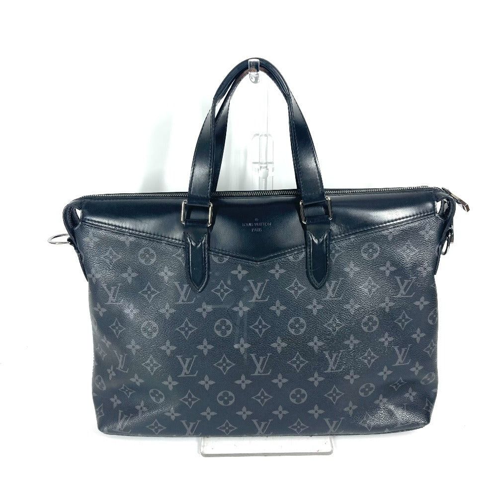 Louis Vuitton Louis Vuitton M40566 Monogram Eclipse Briefcase Explorer Handbag Tote Bag 2 Way Shoulder Business Canvas Unisex Black Size ONE SIZE - 1 Thumbnail