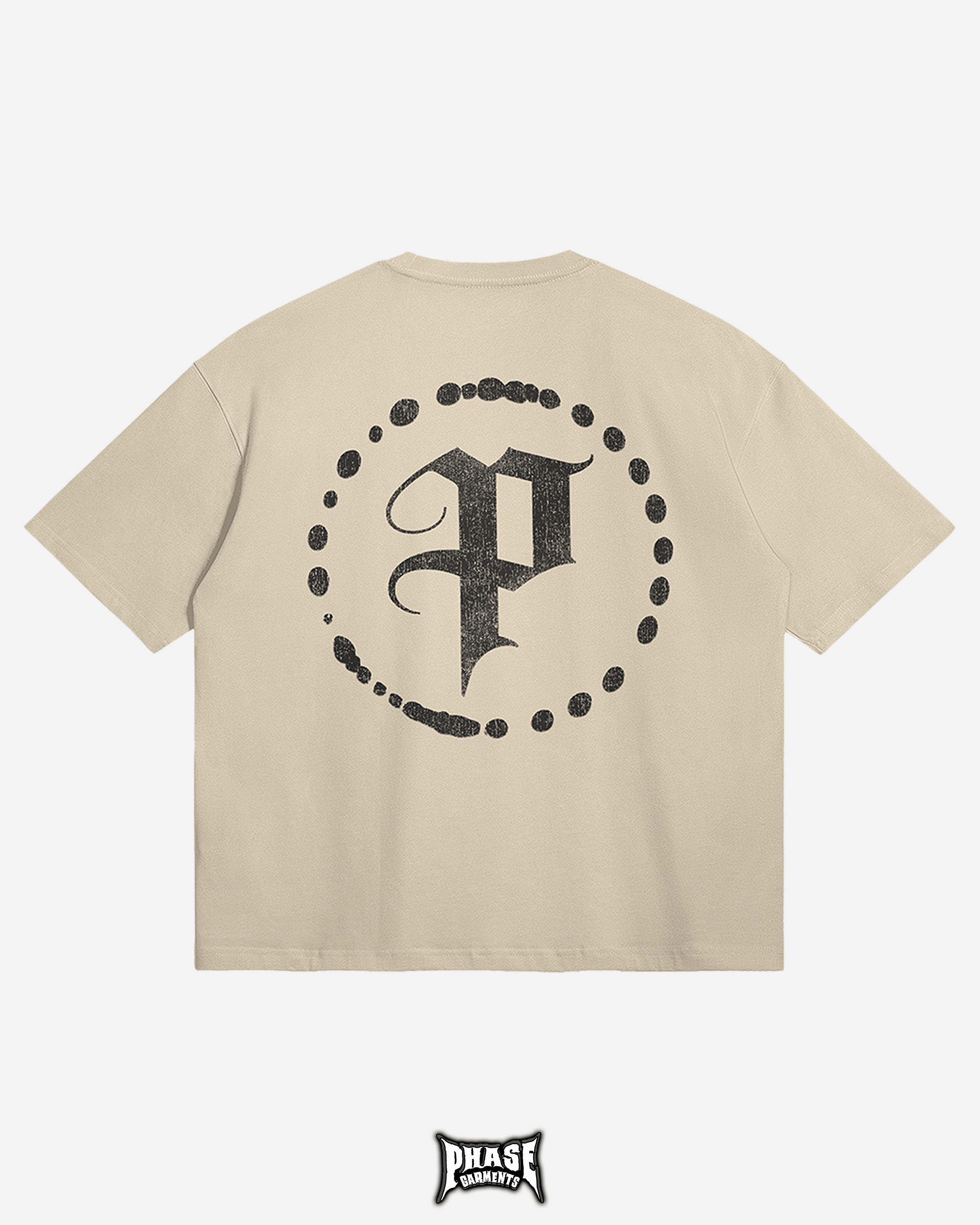 PHASE Garments FEIN (Cream) T-Shirt Size Medium Size US M / EU 48-50 / 2 - 2 Thumbnail