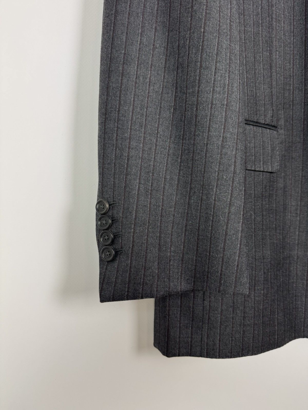 Pelikamo x Ing Loro Piana Striped Merino Wool Suit