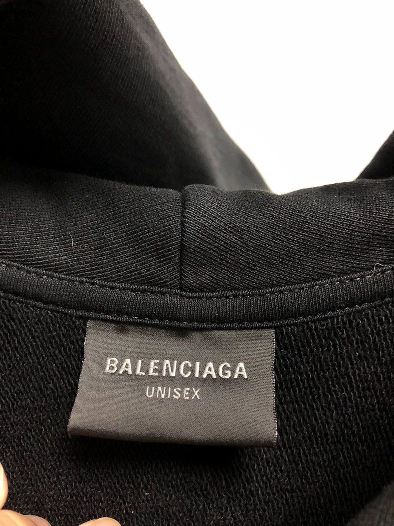Balenciaga Balenciaga Distressed Tape Coke Logo Zipper Jacket Black M Size US M / EU 48-50 / 2 - 3 Thumbnail