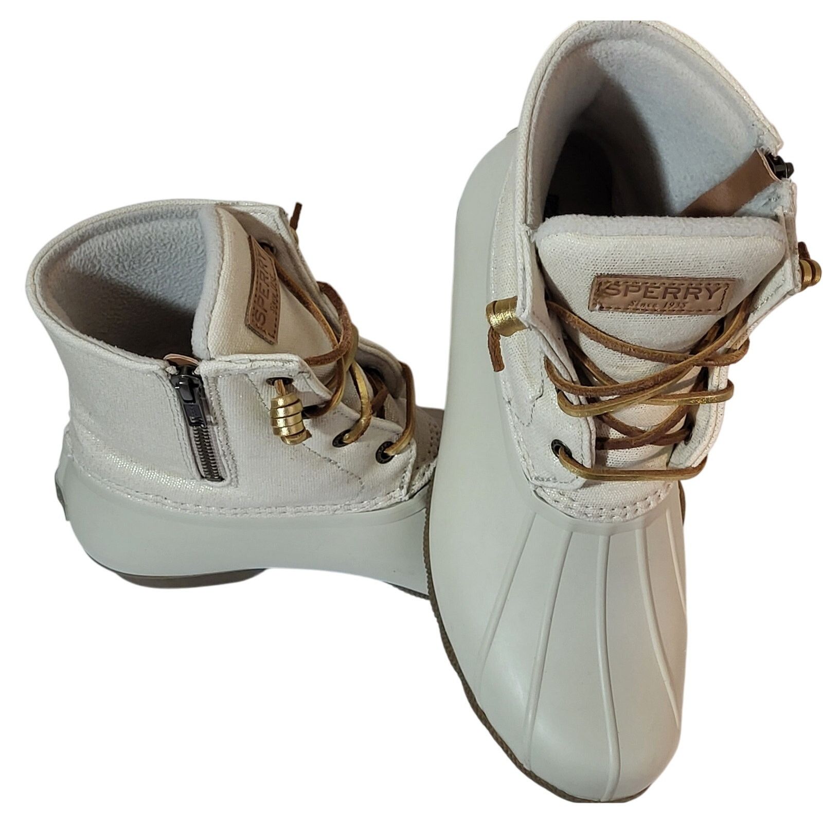 Sperry Sperry Saltwater Duck Boots EUC Women 10 Barely Worn Sparkle Size US 10 / IT 40 - 1 Thumbnail