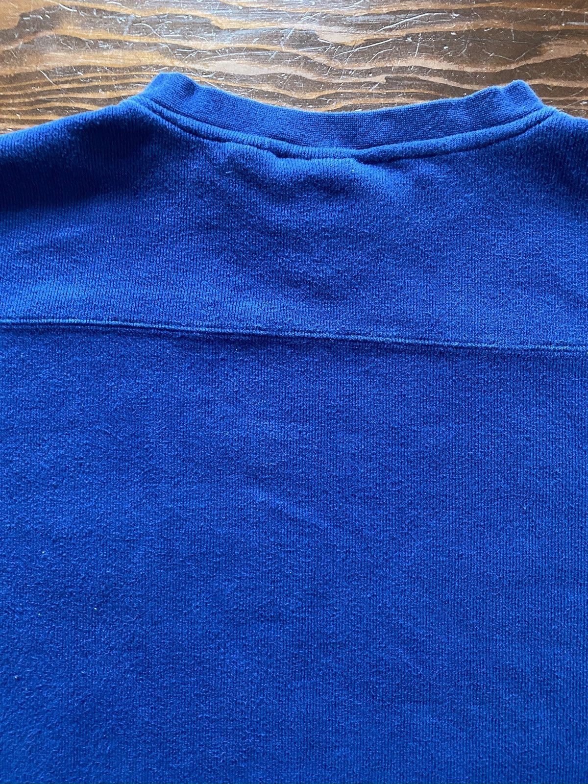 NHL Vintage 90’s New York Rangers Blue Line Ribbed Sweatshirt Size US XL / EU 56 / 4 - 13 Thumbnail