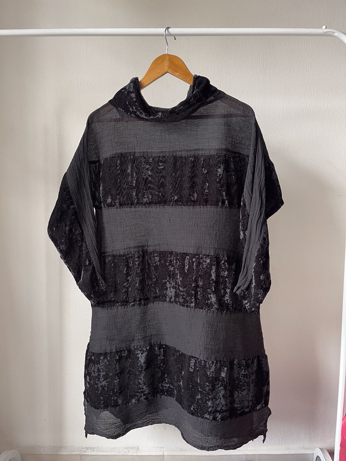 Issey Miyake × Pleats Please Issey Miyake 2000s SAMPLE Issey Miyake Pleats Blouse Size M / US 6-8 / IT 42-44 - 4 Thumbnail