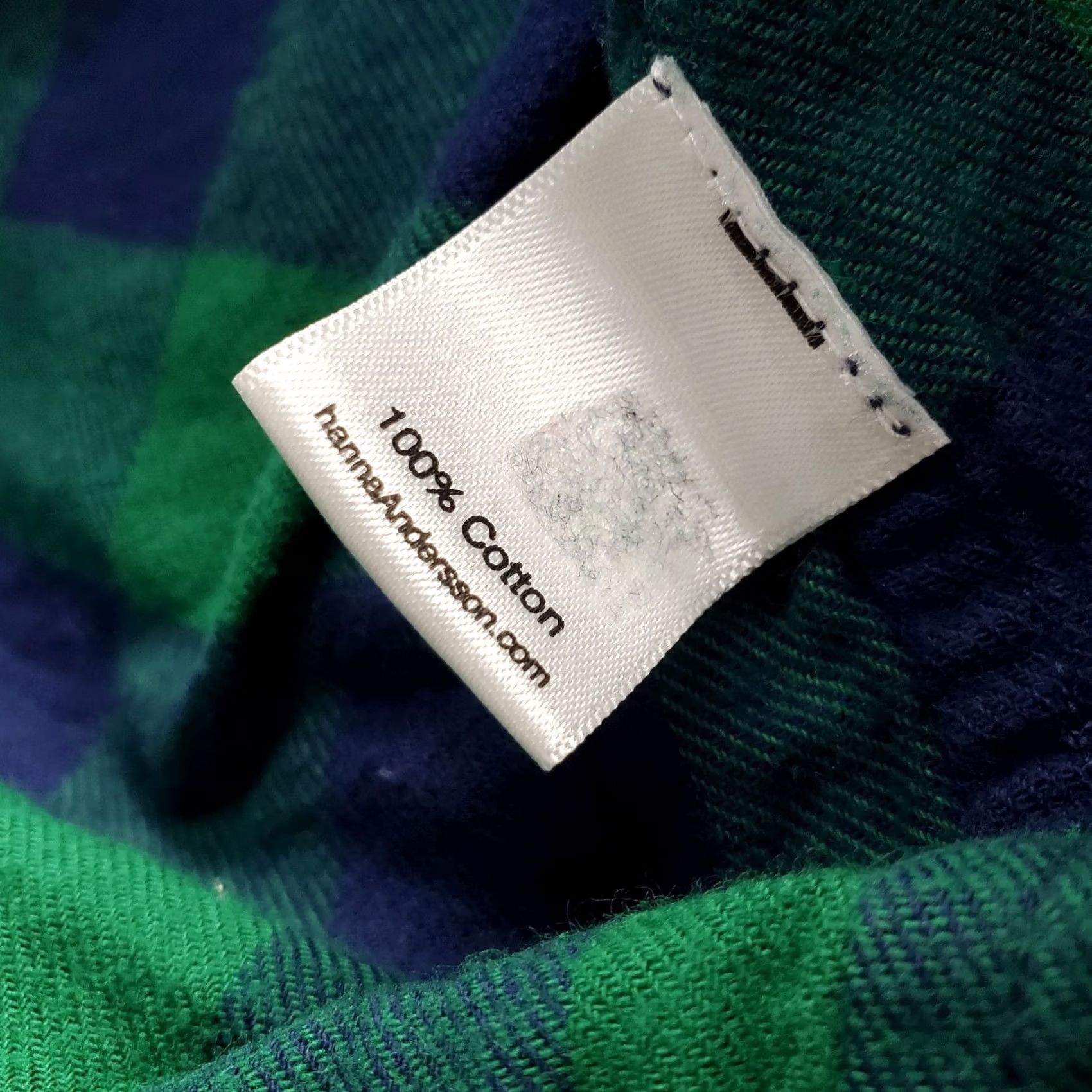 Vintage Hanna Andersson Flannel Shirt Mens M Multi Checkered Pocket Details Button Up Size US M / EU 48-50 / 2 - 5 Thumbnail