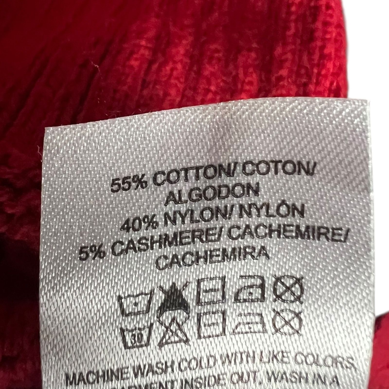 Lucky Brand Lucky Brand Women's Small Cotton Cashmere Blend Sweater Size S / US 4 / IT 40 - 10 Thumbnail