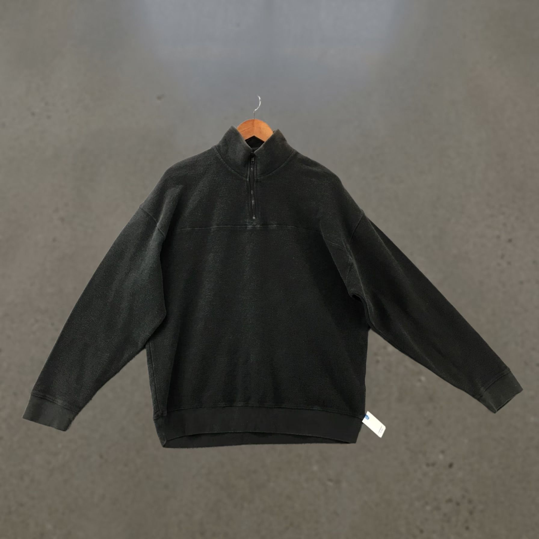 Vintage Arizona Jean Co Long Sleeve Sweater Men Small Grey Cotton Mock Neck Pullover Smooth Knit Casual Sweatshirt Size US S / EU 44-46 / 1 - 1 Thumbnail