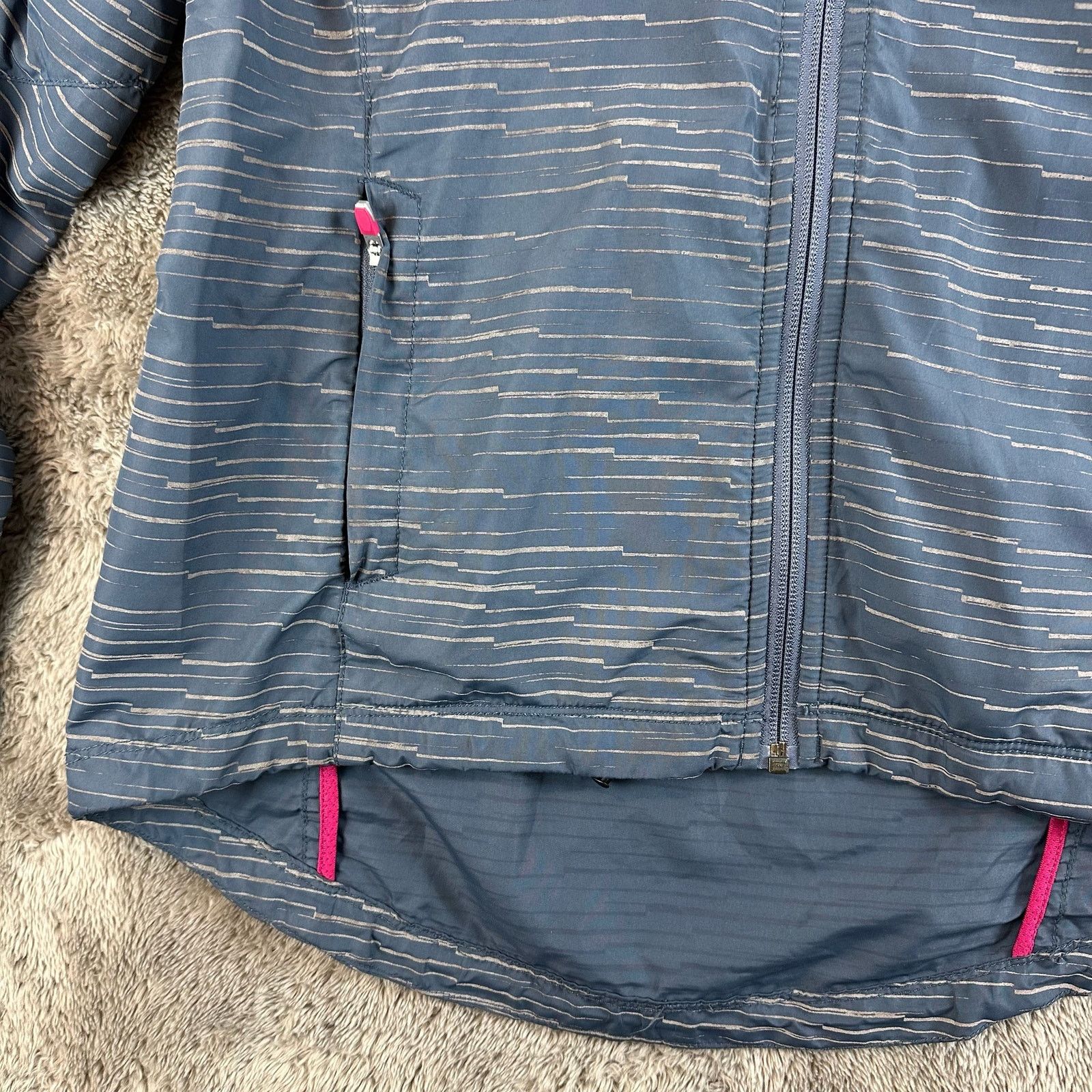 Other Sugoi Zap Jacket Running Cycling Women M Blue Gray Pink Size M / US 6-8 / IT 42-44 - 6 Thumbnail