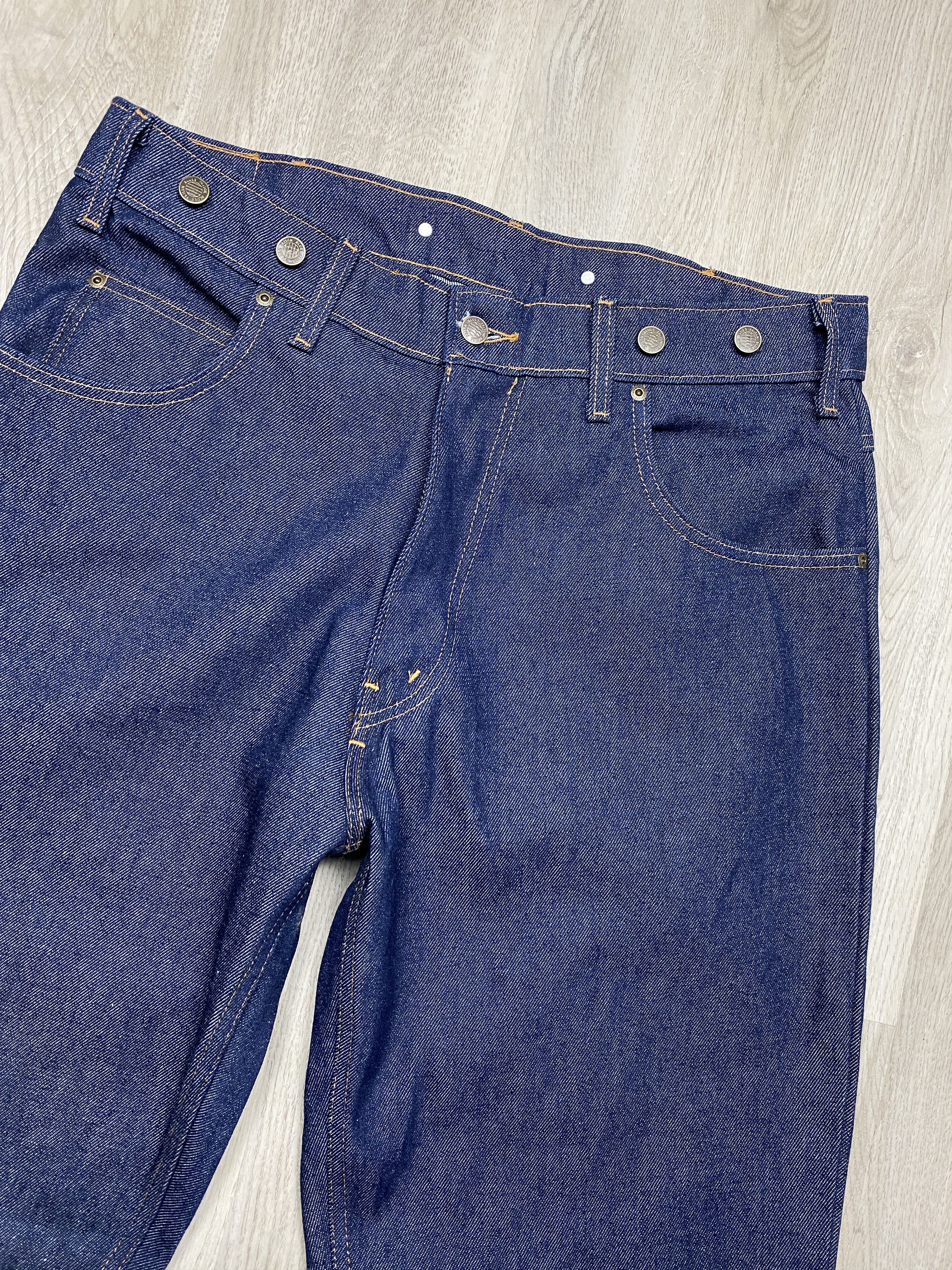 Other Prison Blues Vintage Baggy Denim Pants Work Jeans Size US 38 / EU 54 - 5 Thumbnail