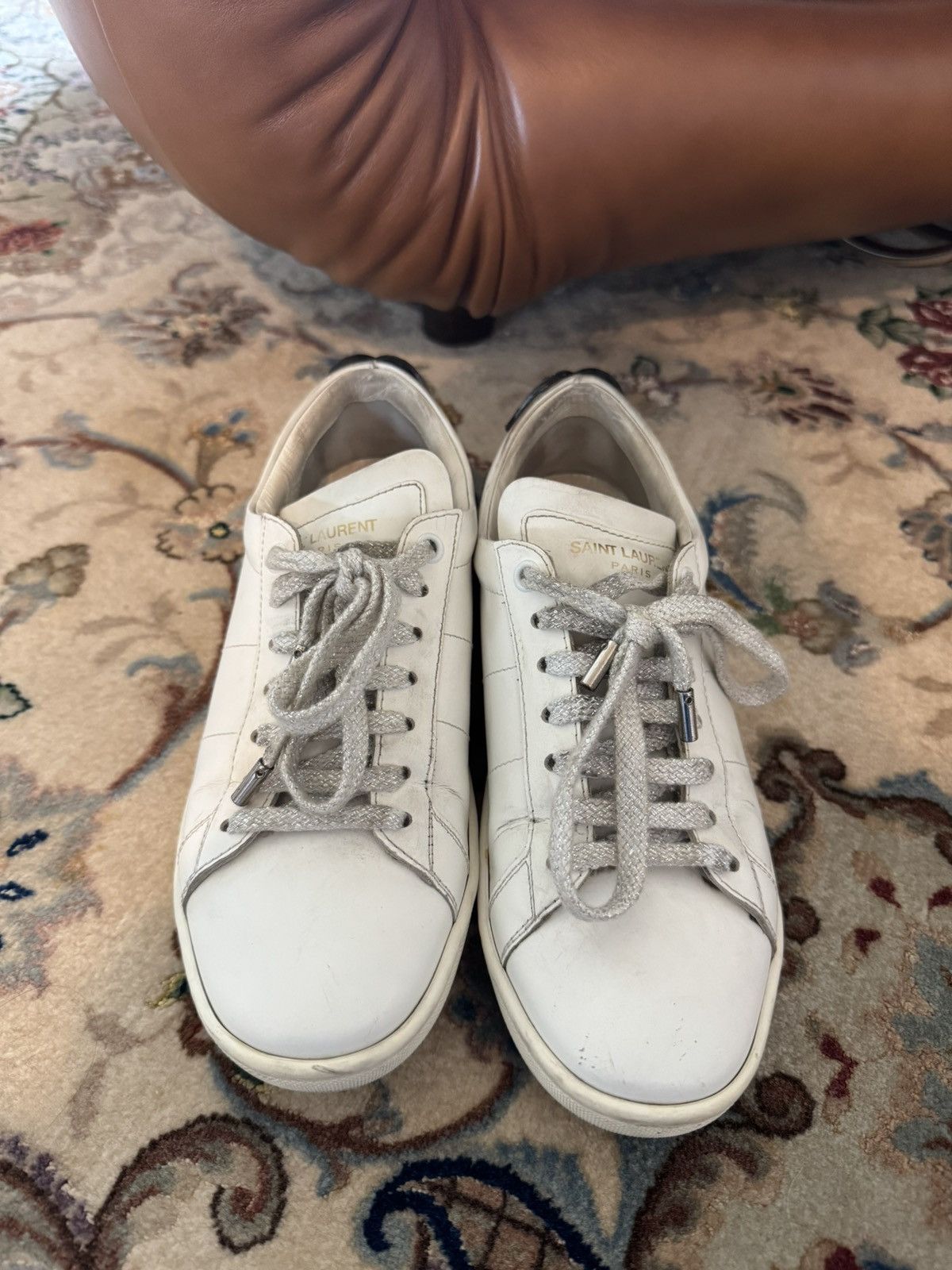 Saint Laurent Paris Saint Laurent Lips Sneakers Size US 5.5 / IT 35.5 - 2 Thumbnail