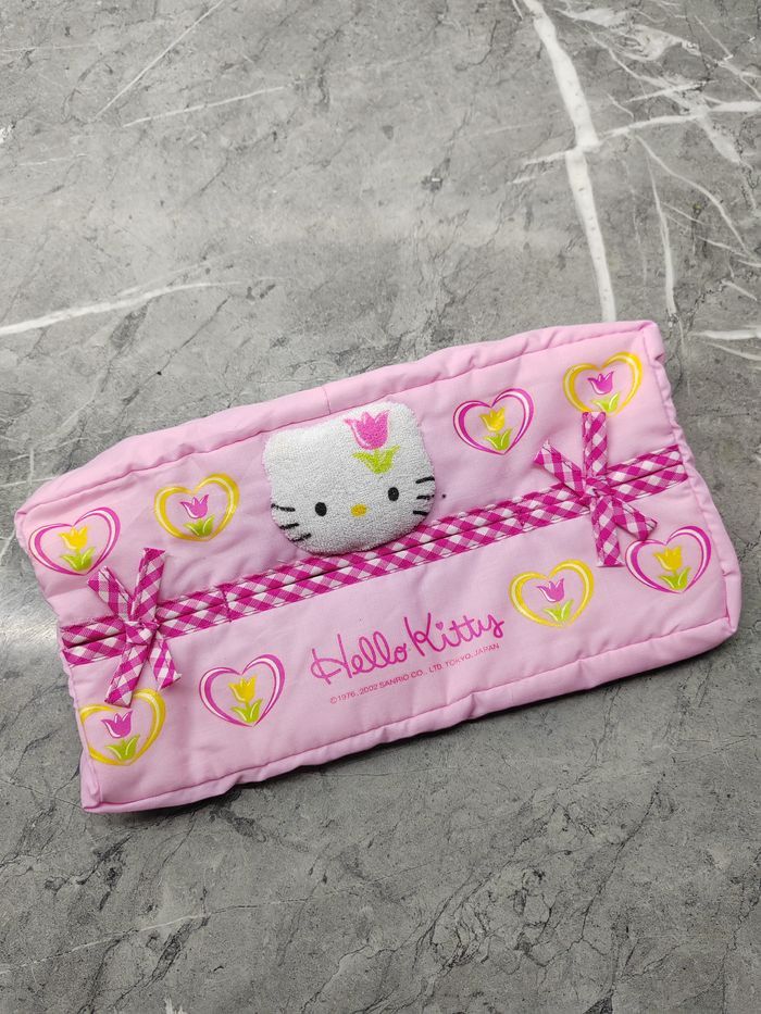 Anime Vintage Hello Kitty Cover Tissue Box Size ONE SIZE - 1 Thumbnail