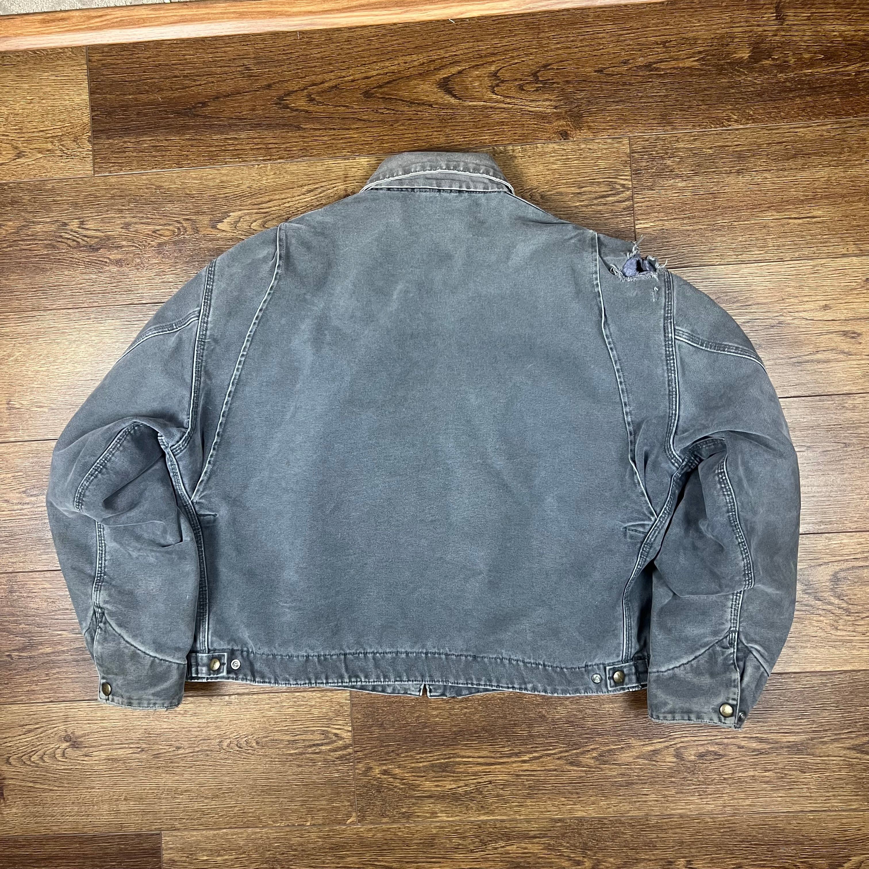 Carhartt Faded Black J97 Carhartt Detroit Work Jacket - XXL (boxy) Size US XXL / EU 58 / 5 - 12 Thumbnail