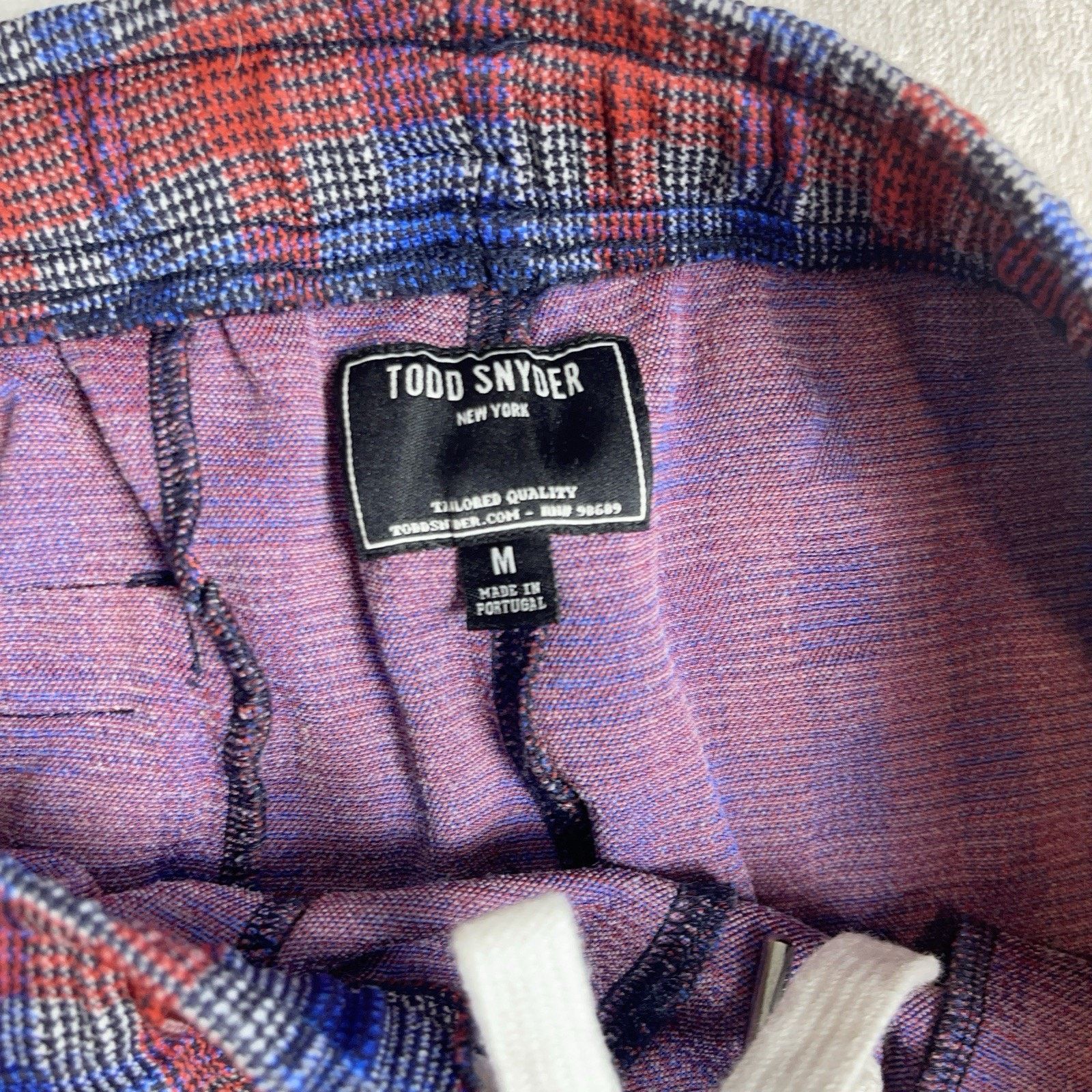 Todd Snyder Todd Snyder NY Plaid Tech Track Pants Tapered Zip Cuffs Med Size US 32 / EU 48 - 2 Thumbnail