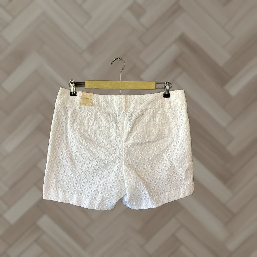 Loft LOFT Women White Chino Shorts Summer Size 6 NWT Size 28" / US 6 / IT 42 - 1 Thumbnail