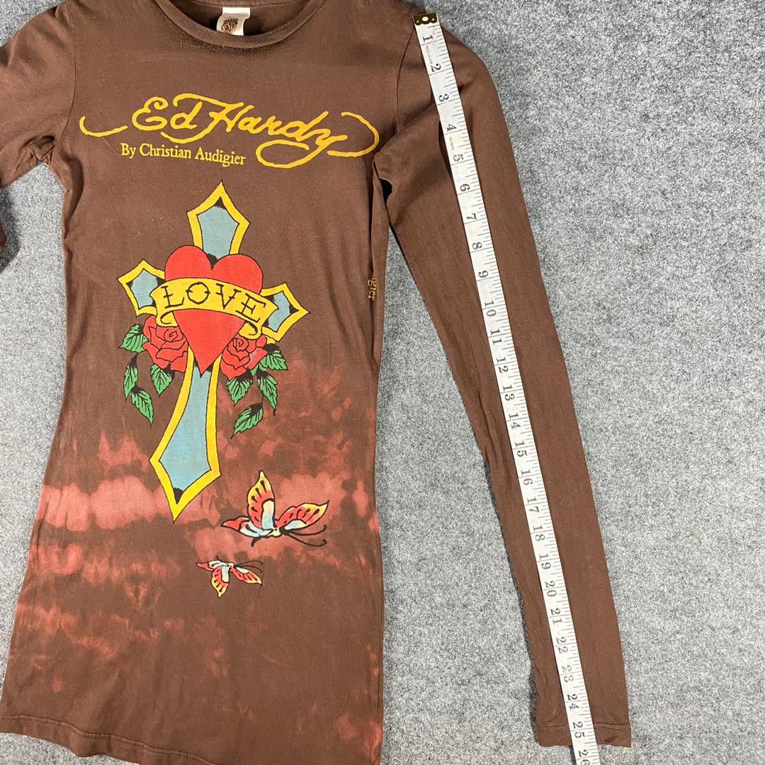 Christian Audigier Vintage Ed Hardy by Christian Audigier Shirt Size XS / US 0-2 / IT 36-38 - 6 Thumbnail