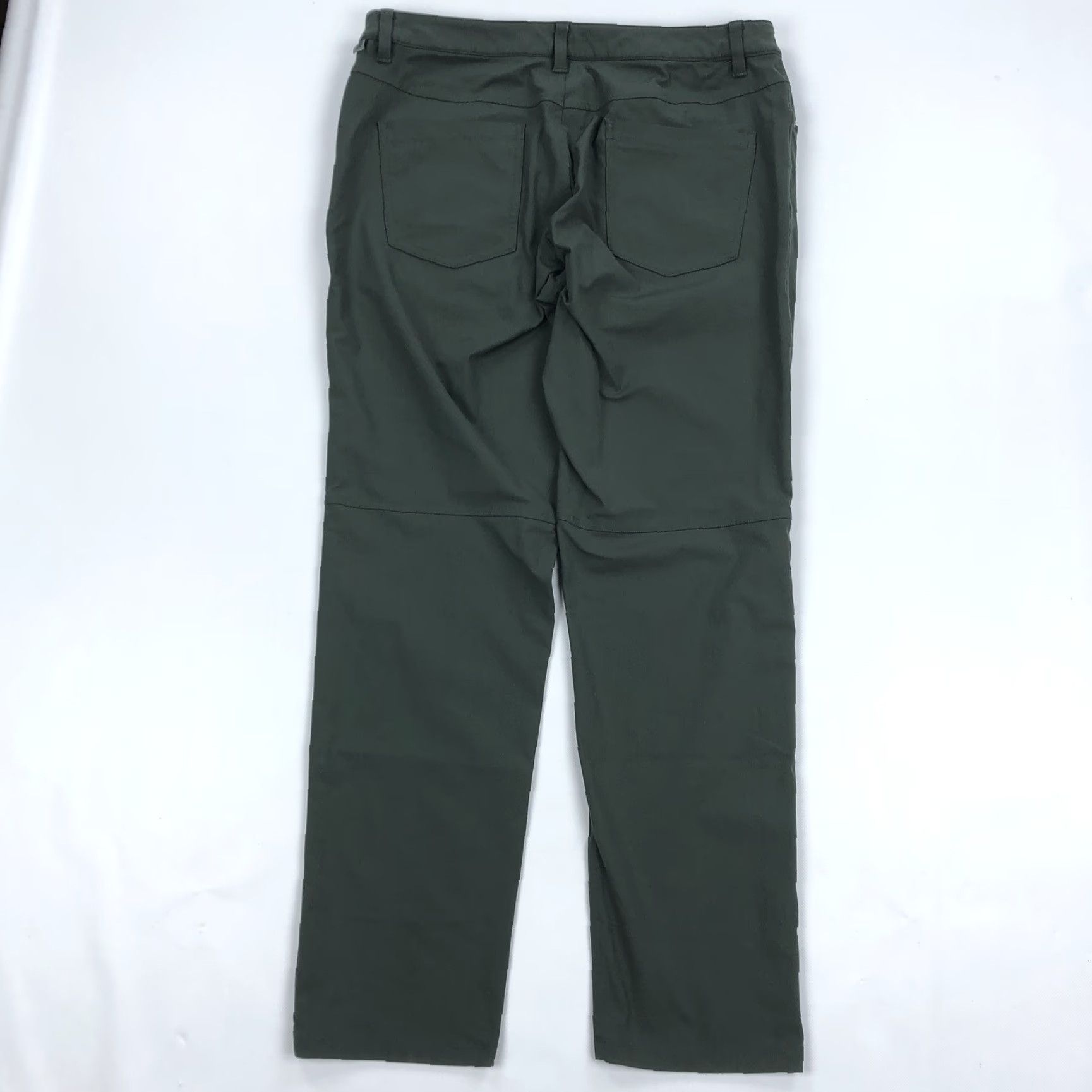 Lululemon Lululemon Men's ABC Pant Classic Dark Green Performance Stretch Pants Size 34 Size US 34 / EU 50 - 3 Thumbnail