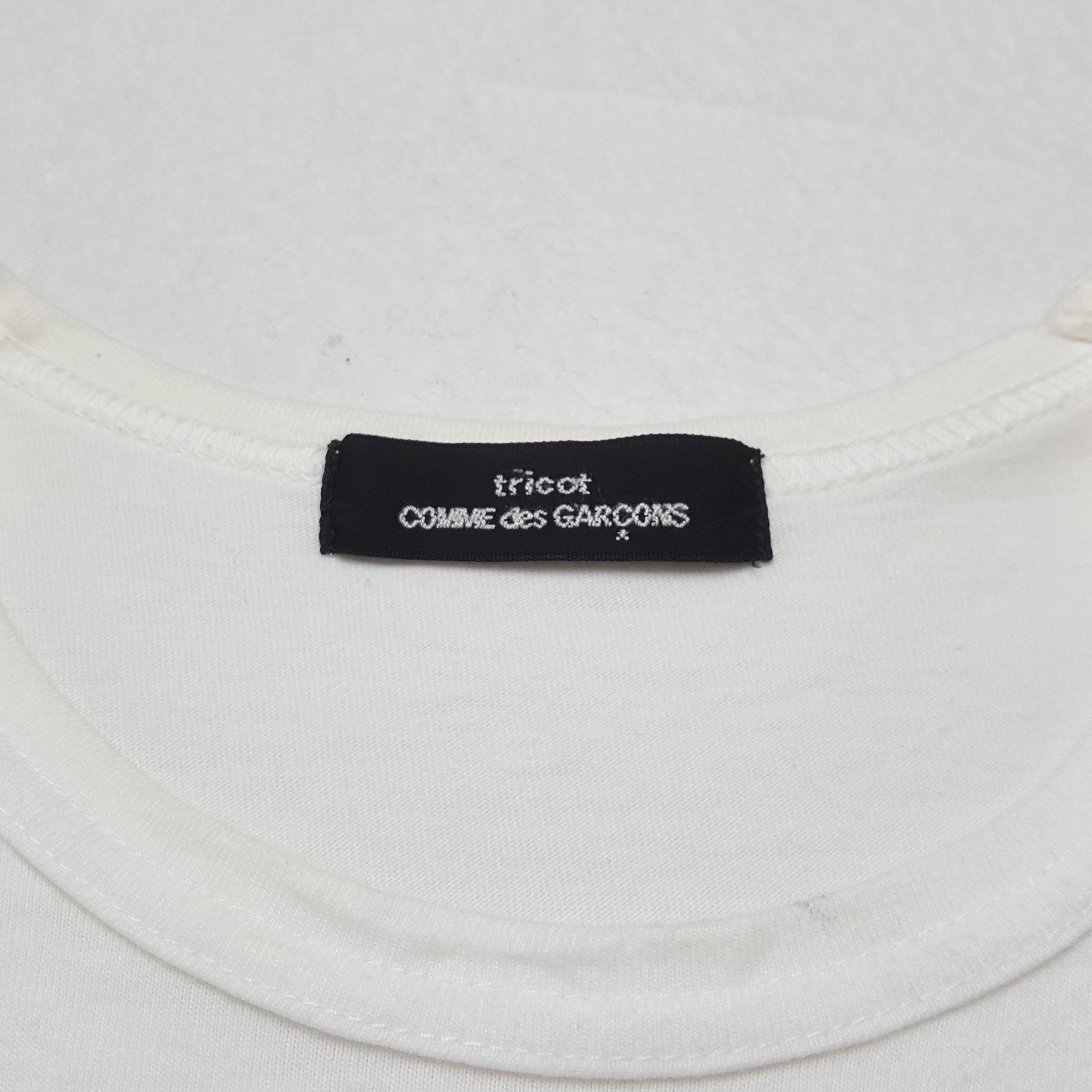 Tricot Comme des Garcons Vintage Tricot Comme Des Garçons Sleeveless T-Shirt C301N51 Size S / US 4 / IT 40 - 4 Thumbnail