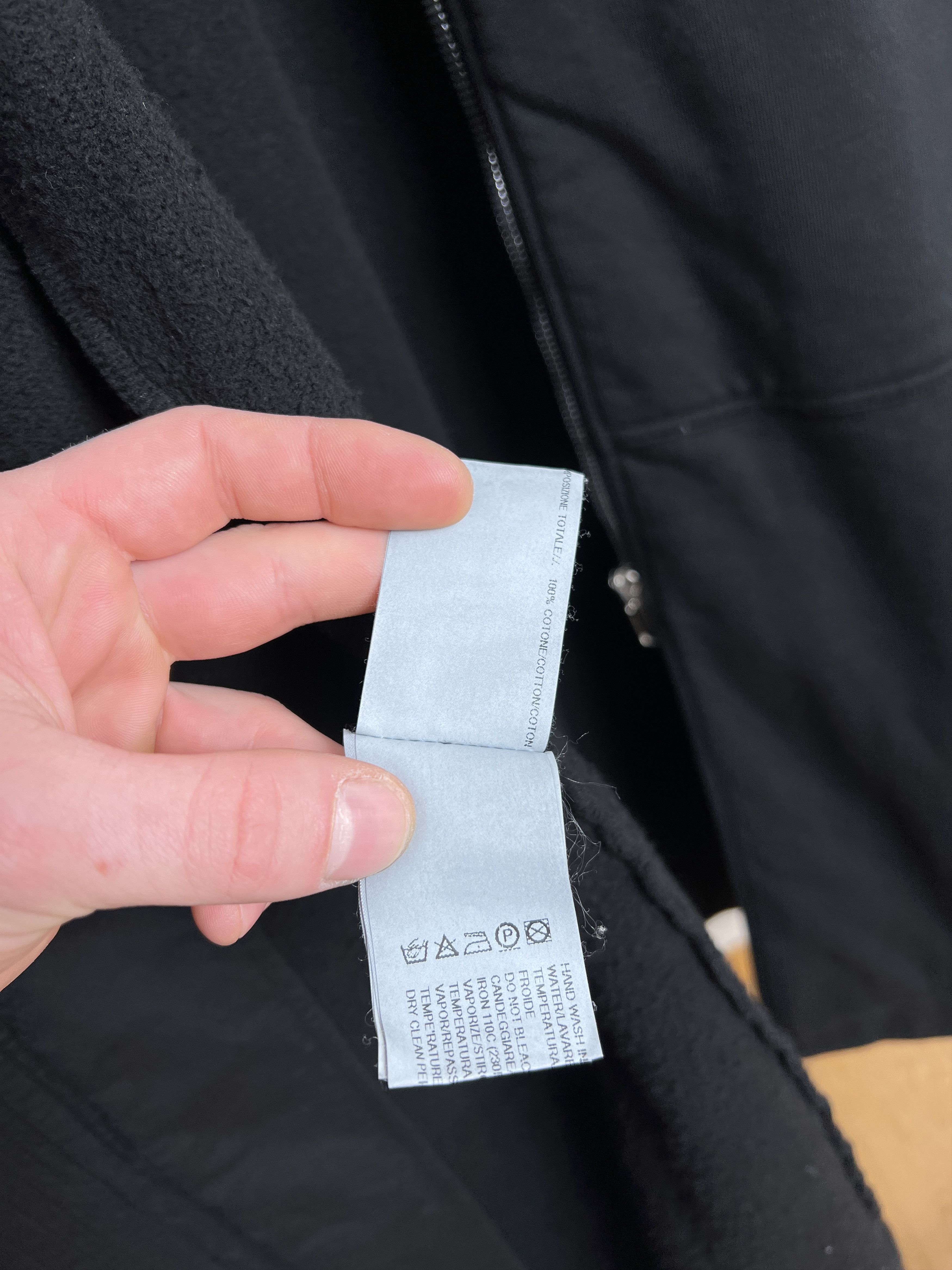 Rick Owens LONG COTTON ZIPPED JACKET Size US M / EU 48-50 / 2 - 24 Thumbnail
