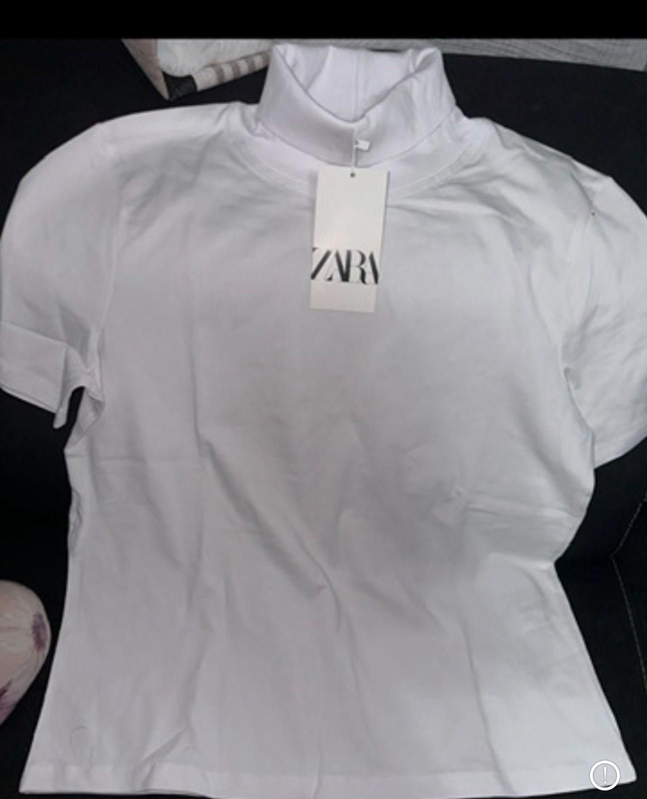 Zara ZARA Cotton Top Short sleeve Size S / US 4 / IT 40 - 1 Preview