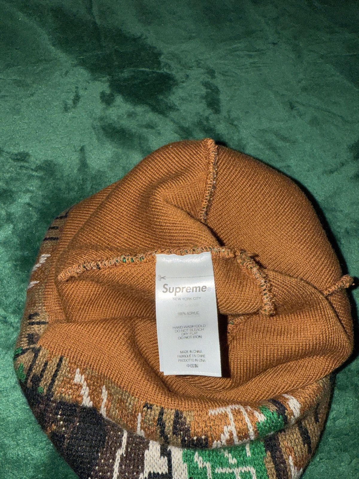 Supreme Supreme Trebark Camo Beanie Size ONE SIZE - 3 Thumbnail