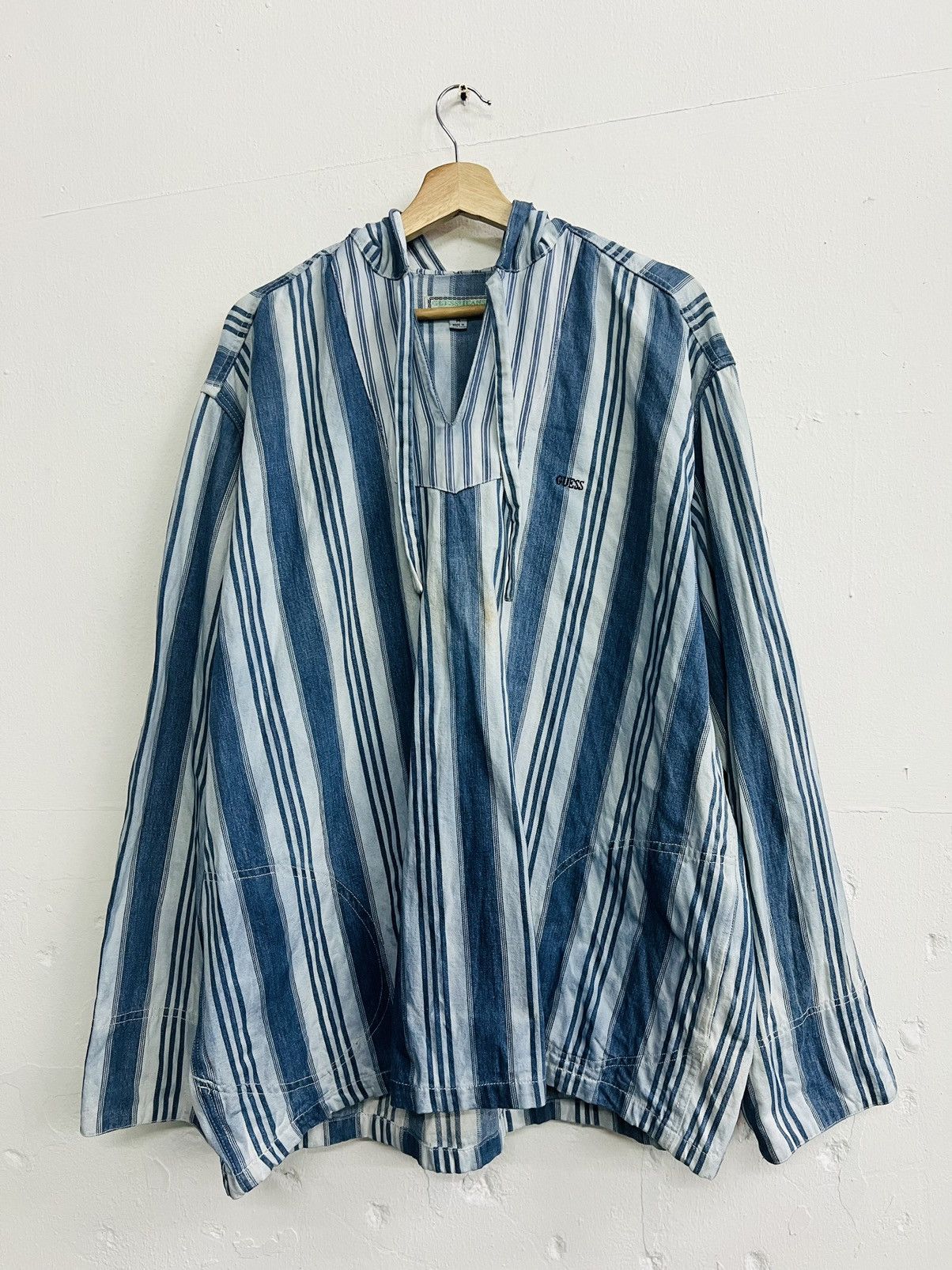 Georges Marciano × Guess × Vintage Vintage Guess USA Hoodie Jacket Size US M / EU 48-50 / 2 - 2 Thumbnail