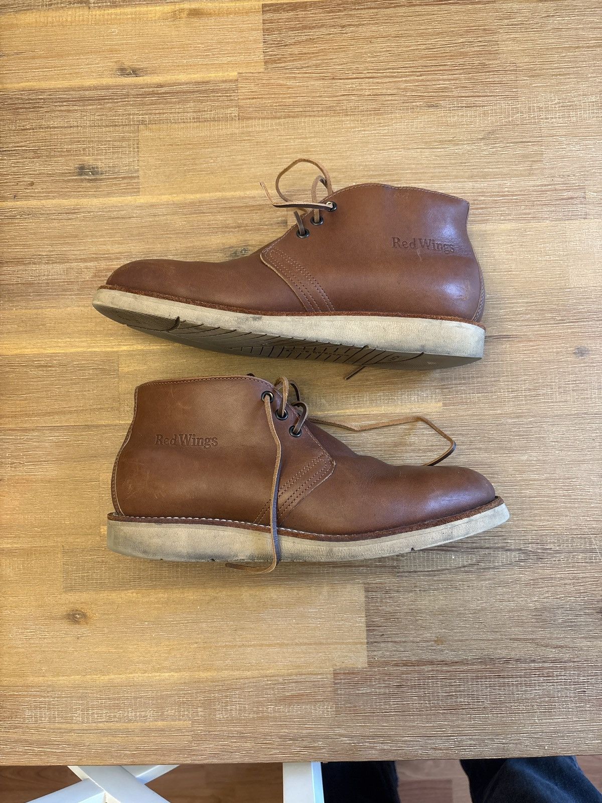 Red Wing Red Wing 595 Work Chukka Boots – 10D – Made in USA Size US 10 / EU 43 - 2 Thumbnail