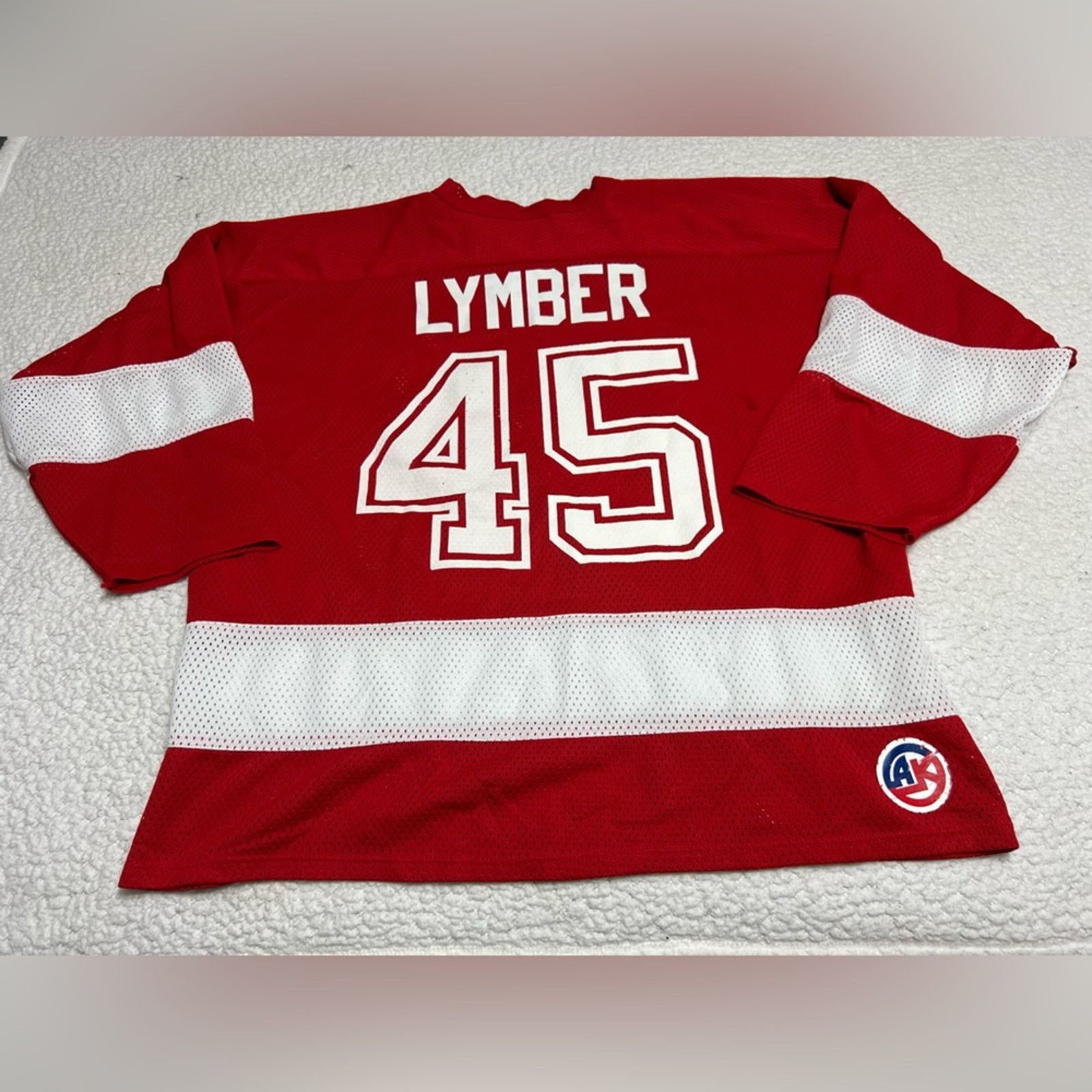 NHL Vintage Wisconsin Badgers Athletic Knit Hockey Jersey Size US XL / EU 56 / 4 - 2 Thumbnail