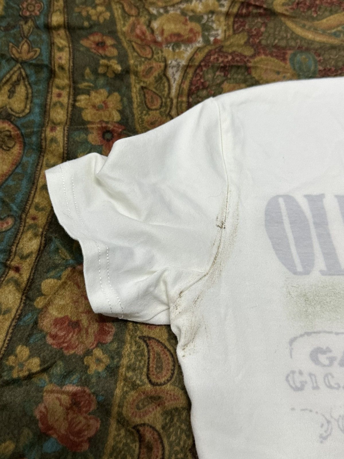 John Galliano S/S 1997 John Galliano “The Circus Collection” Dirty T-Shirt Size S / US 4 / IT 40 - 10 Thumbnail
